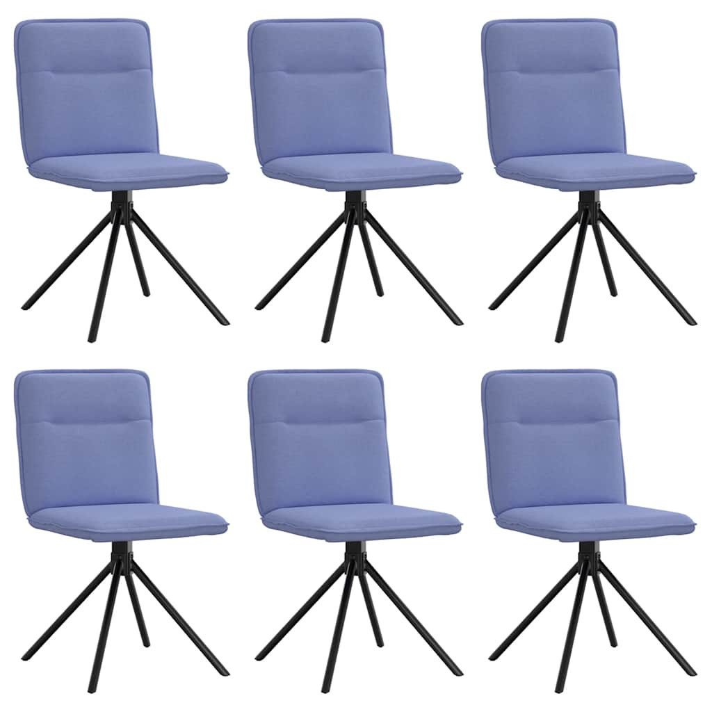 vidaXL Esszimmerstuhl Esszimmerstühle 6 Stk. Jeansblau günstig online kaufen