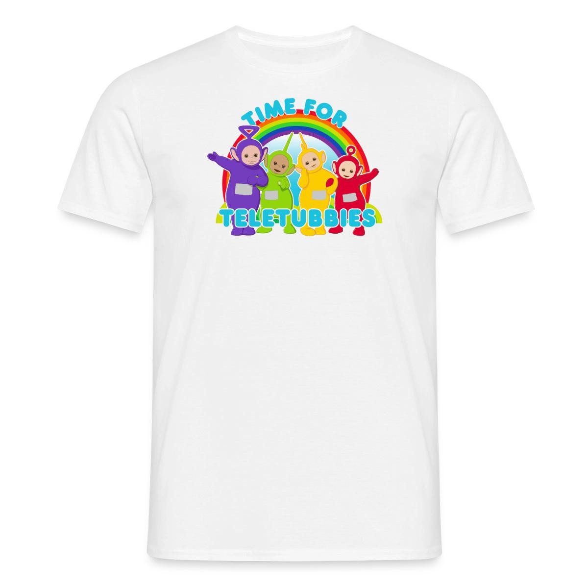 T-Shirt Teletubbies Time For Teletubbies Männer T-Shirt