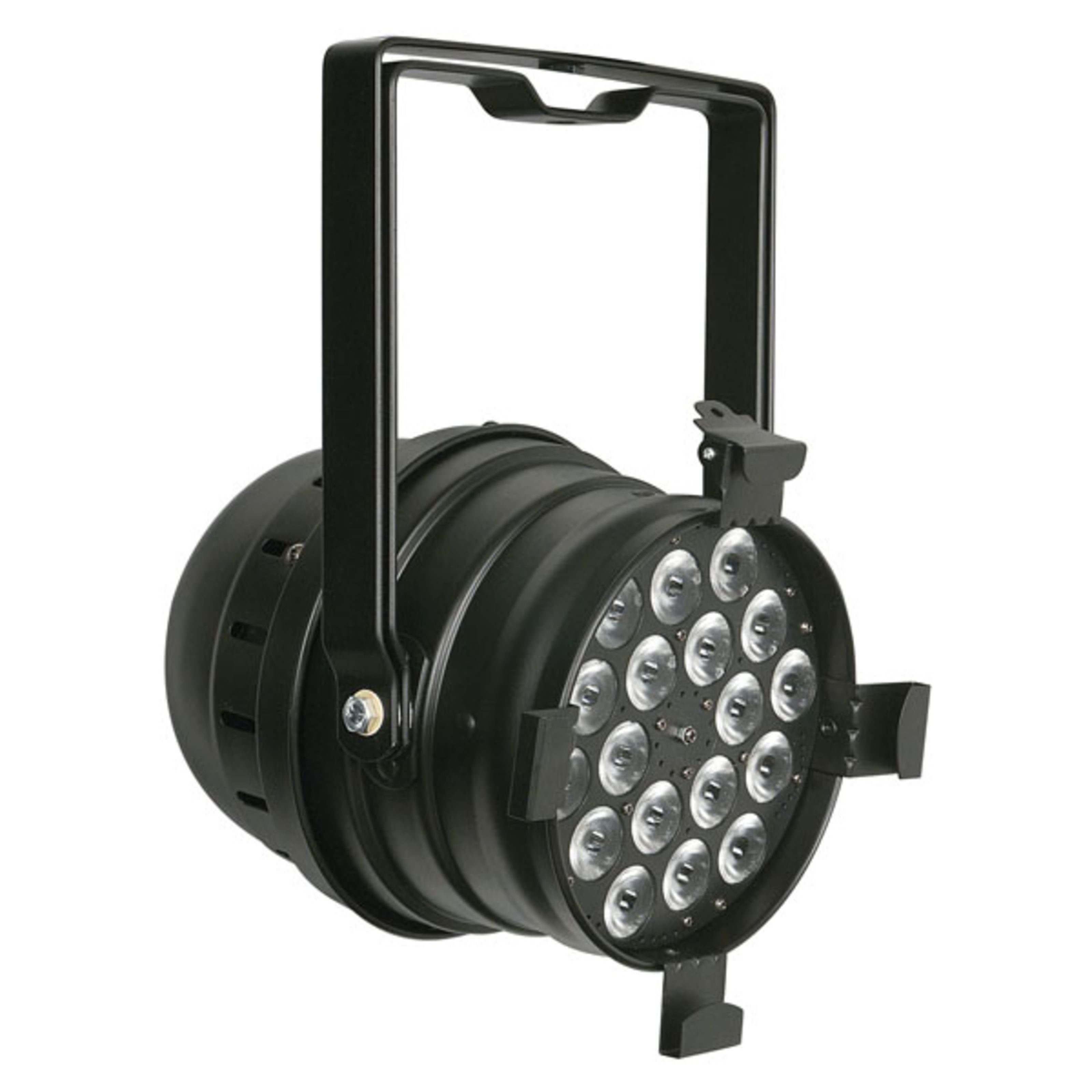 Show tec LED Scheinwerfer, LED Par 64 Short Q4-18 Black - LED PAR Scheinwerfer