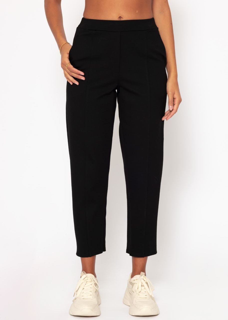 SASSYCLASSY Chinohose Chinohose Damen mit Ziernaht günstig online kaufen