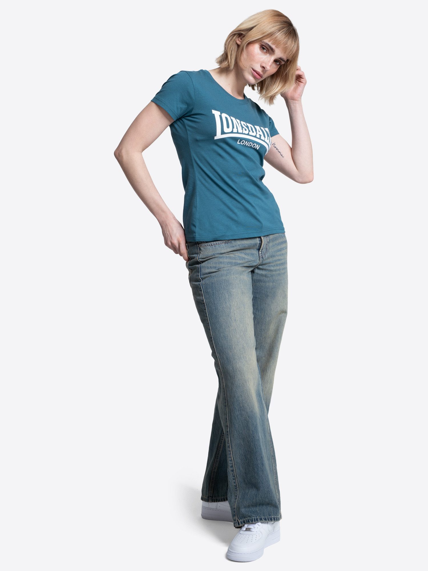 Lonsdale T-Shirt Lonsdale Damen T-Shirt Cartmel