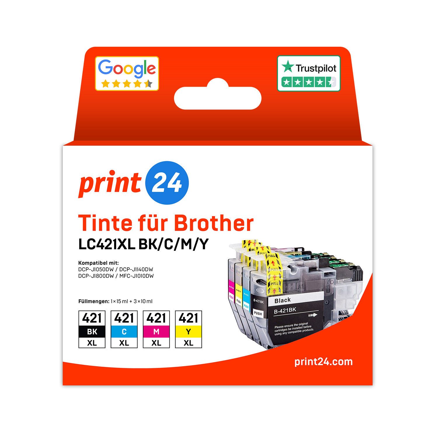 print24 Tintenpatrone (10-tlg)