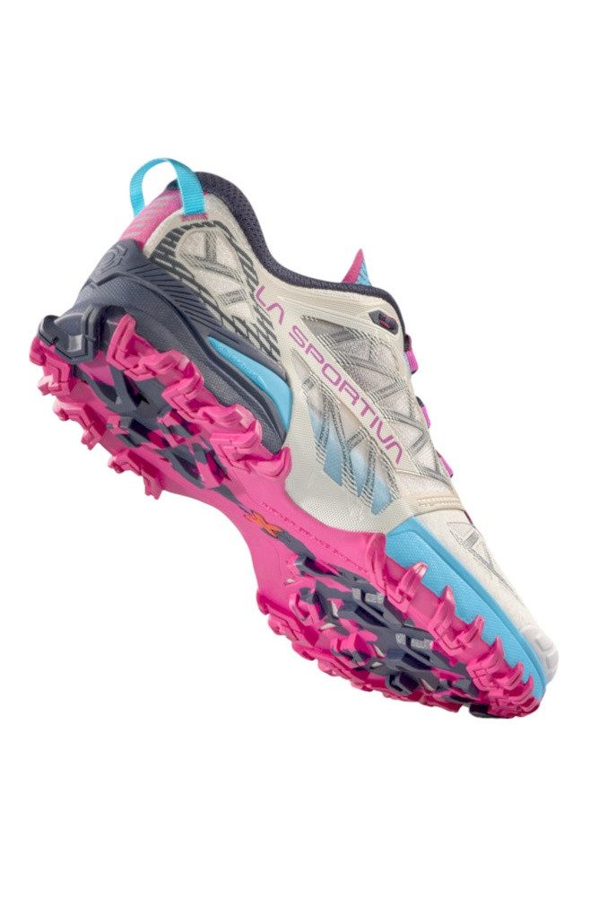 La Sportiva Trail-Laufschuhe Bushido III hellgrau/blau/violett Damen Wanderschuh