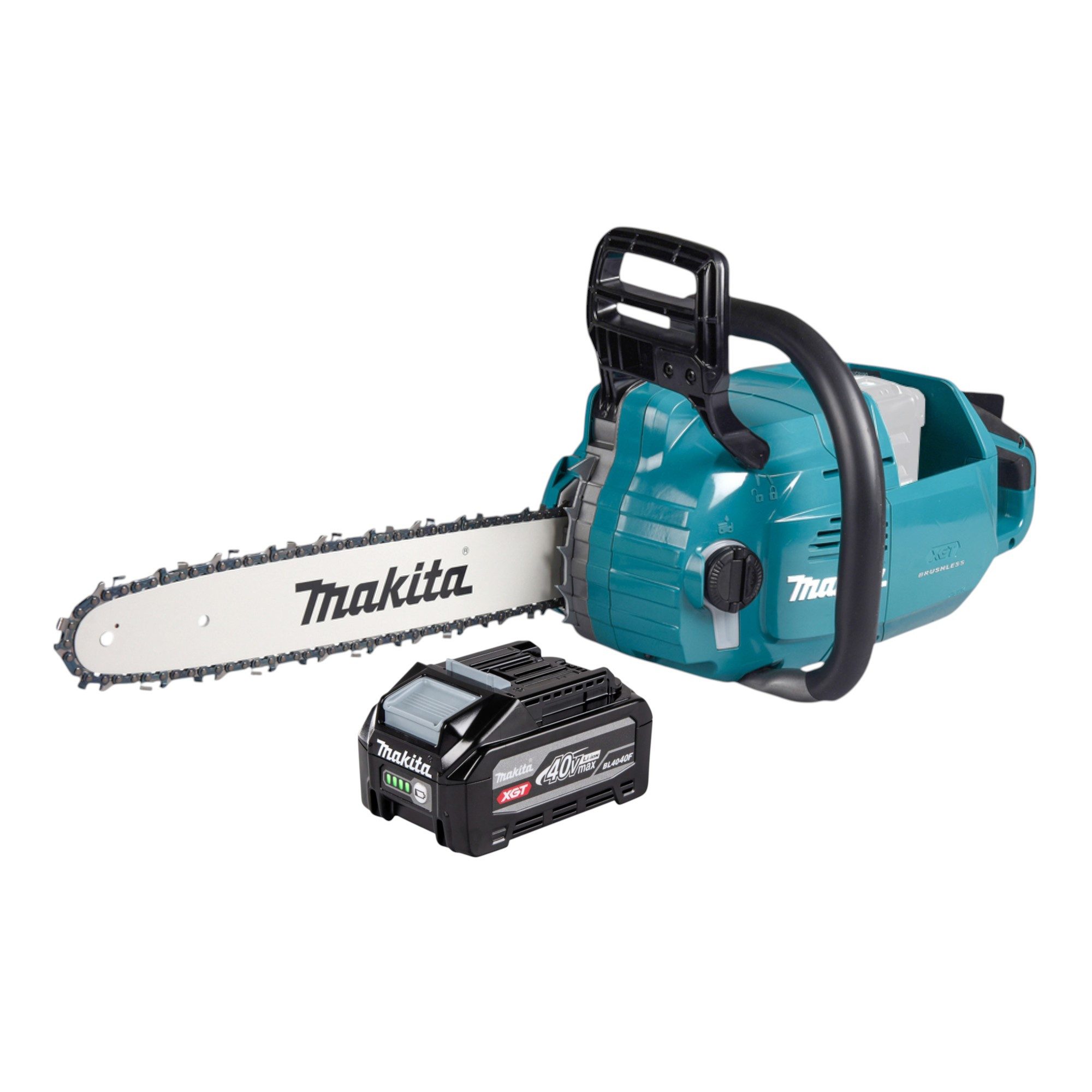 Makita Akku-Kettensäge UC 015 GU1 40 V max. 35 cm Brushless + 1x Akku 4,0 Ah - ohne Ladegerät