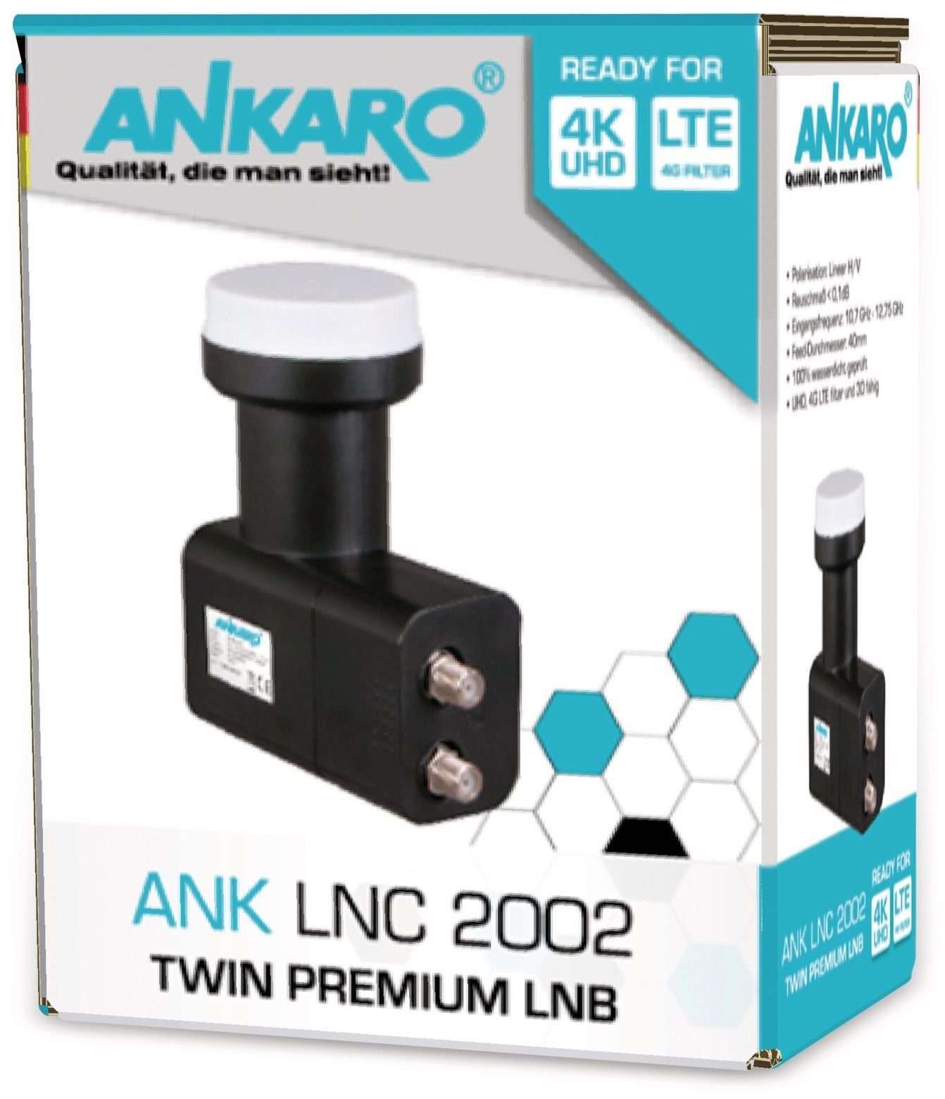 Ankaro ANKARO Twin-LNB LNC Universal-Twin-LNB 2002