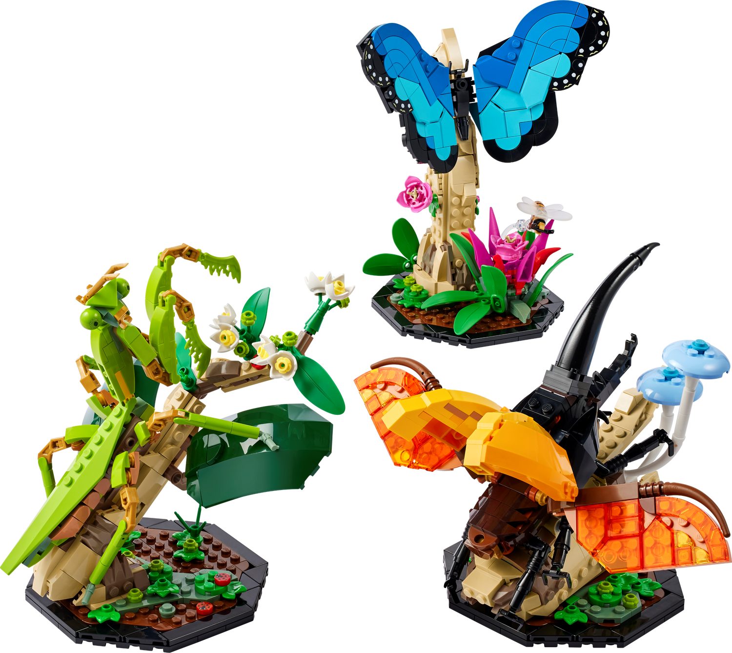 LEGO® LEGO® Ideas 21342 Die Insektensammlung Spielbausteine, (Set, 1111 St. günstig online kaufen