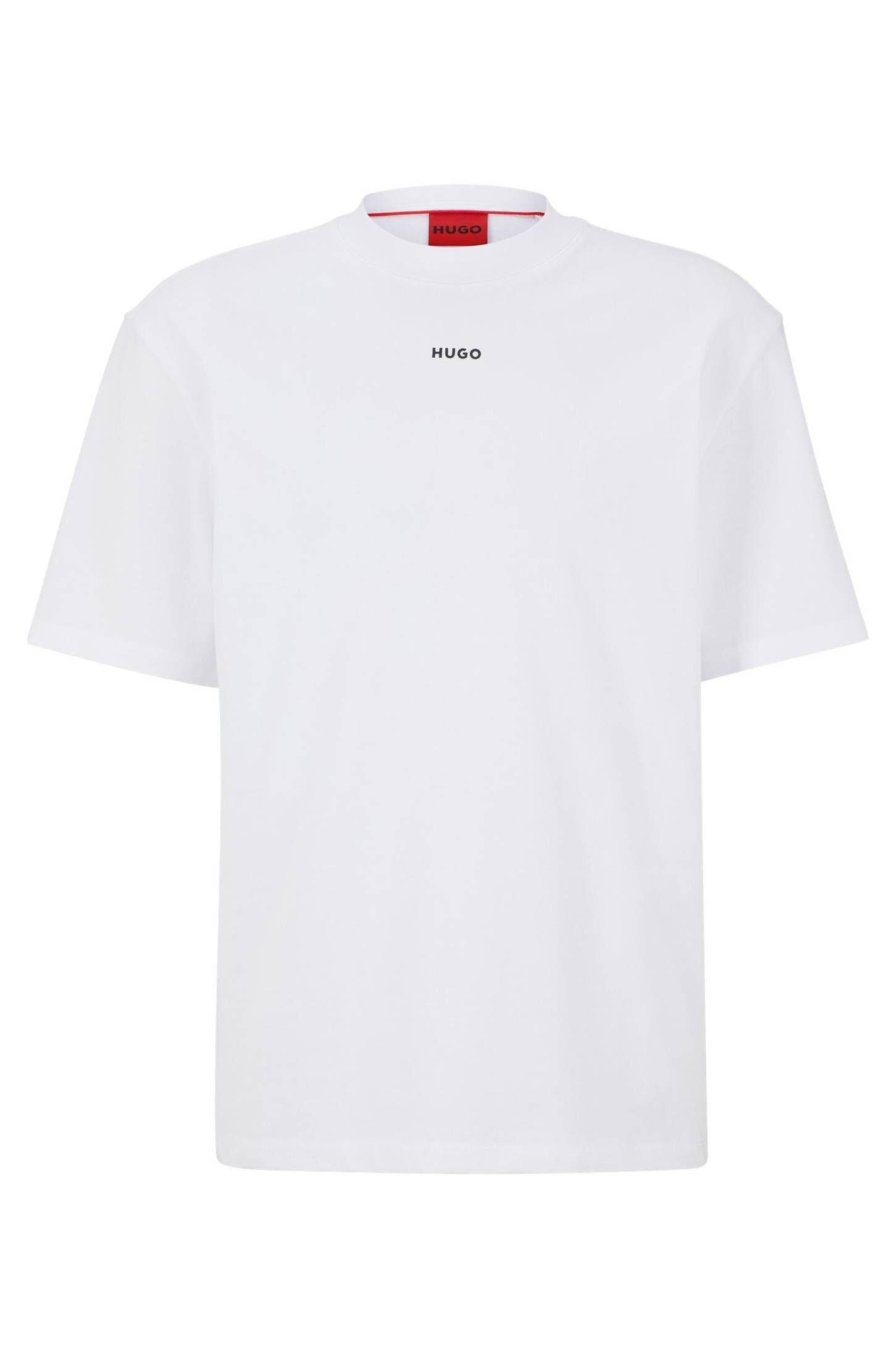 HUGO T-Shirt Herren T-Shirt DAPOLINO (1-tlg) weiss (10)