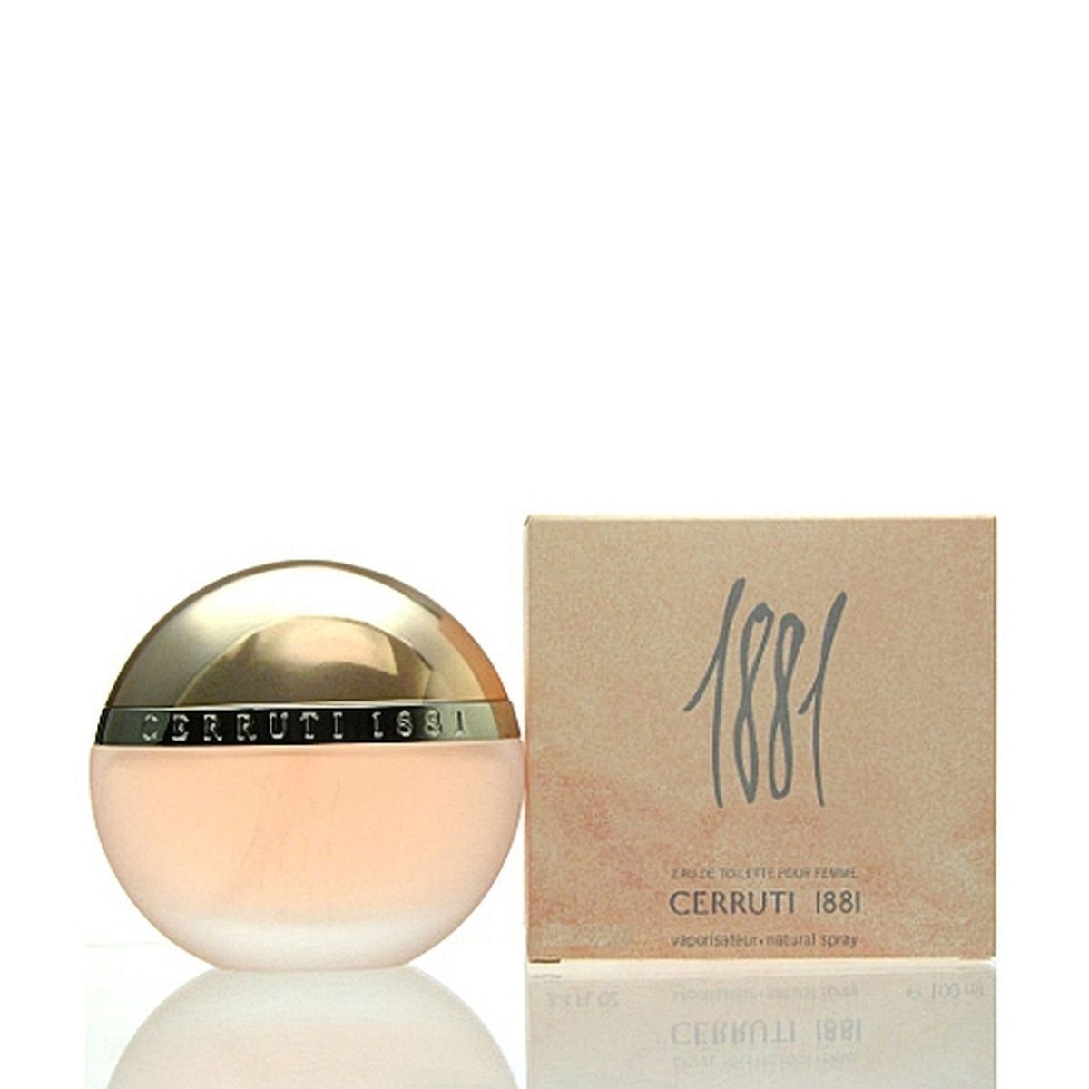 CERRUTI Eau de Toilette Cerruti 1881 Pour Femme, Glasflakon, Parfüm EDT, Damenduft