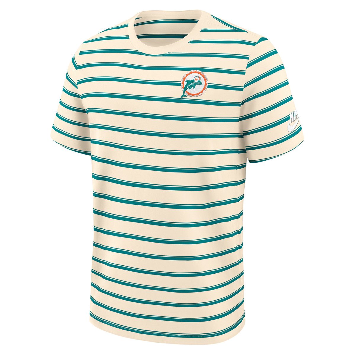 Nike T-Shirt Nike T-Shirt Miami Dolphins Nike Rewind Club Striped Tee günstig online kaufen