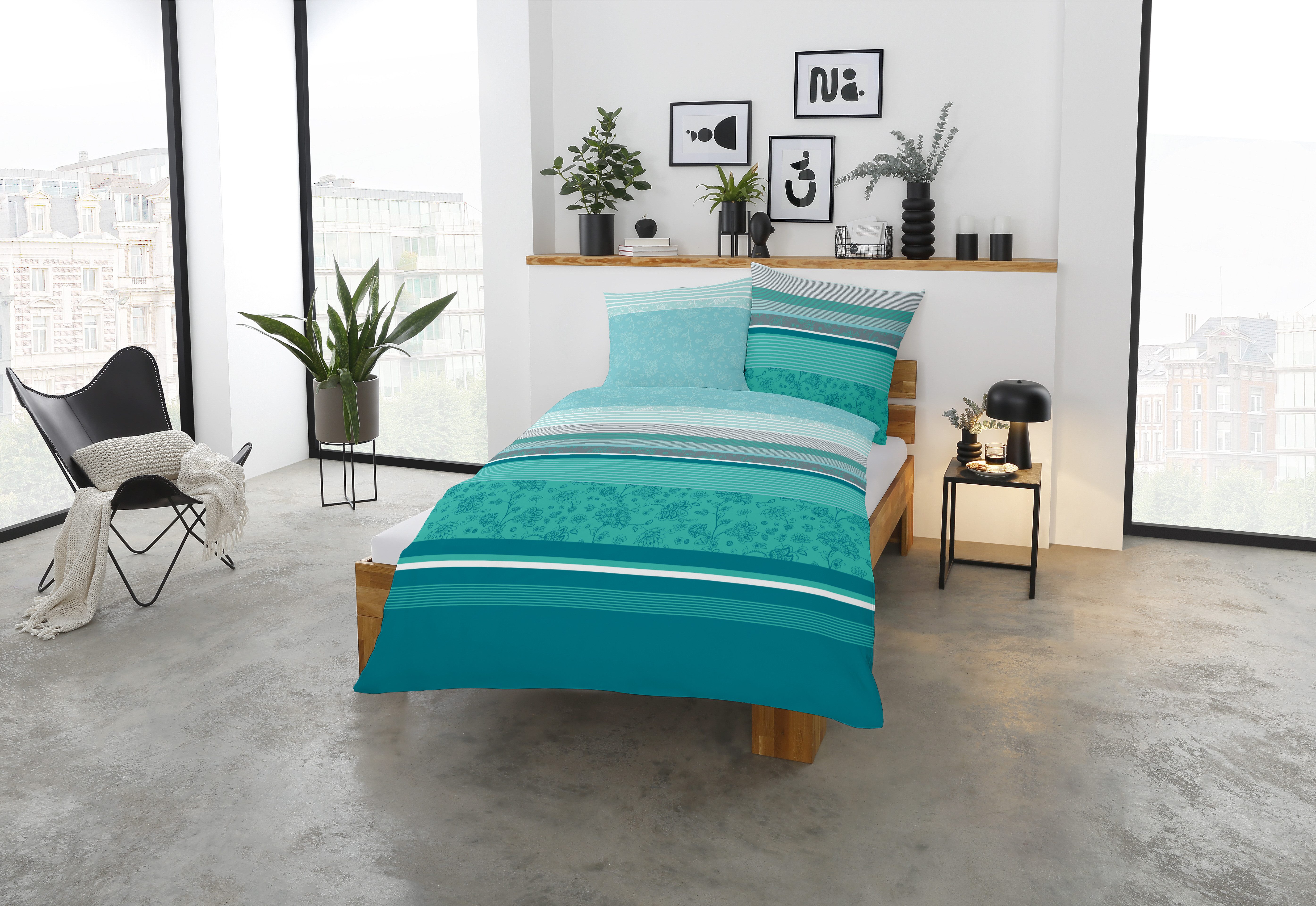 CASATEX Bettwäsche Teri, Satin, 2 teilig, günstig online kaufen
