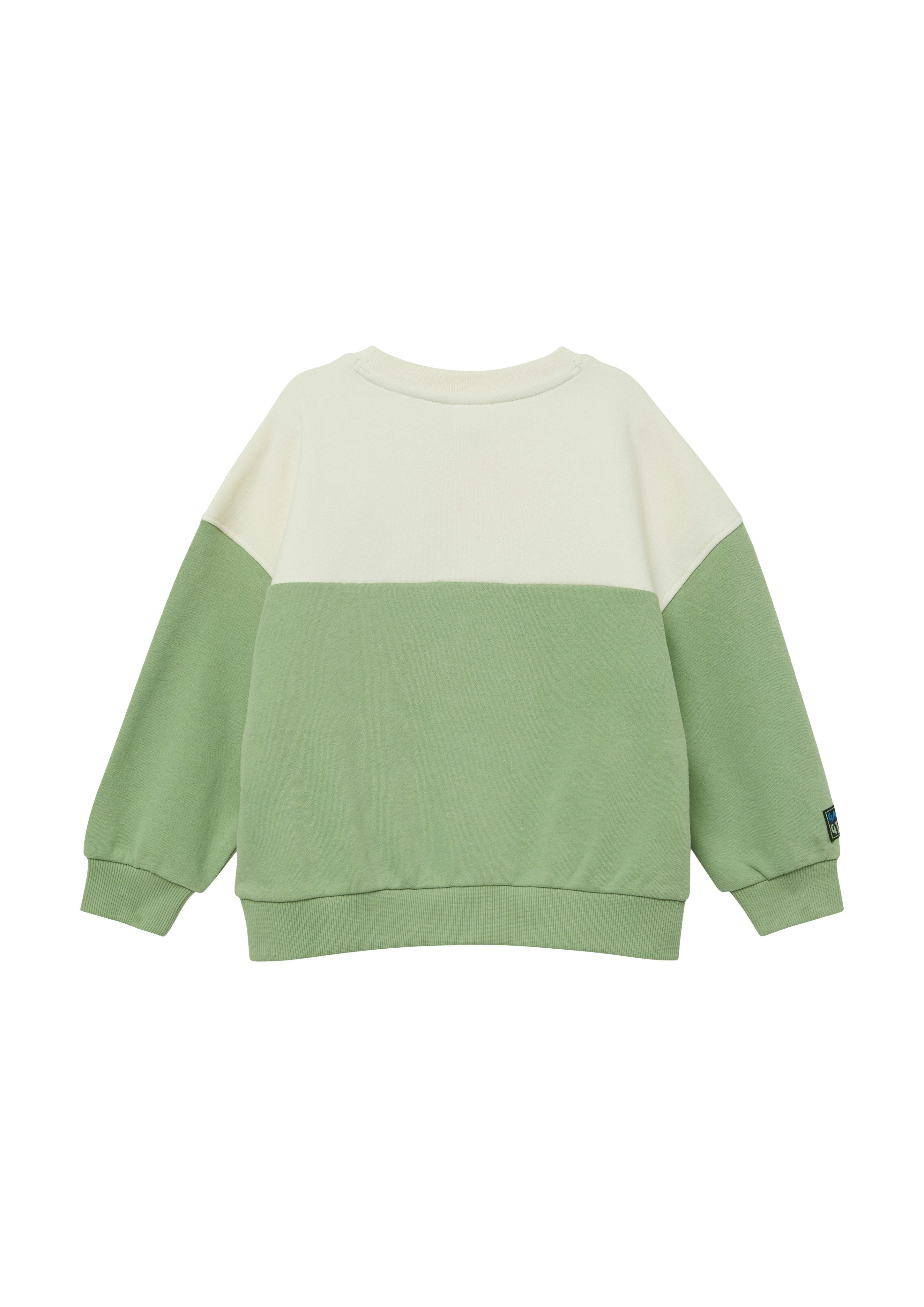 s.Oliver Junior Sweatshirt bequem geschnitten, Rundhalsausschnitt