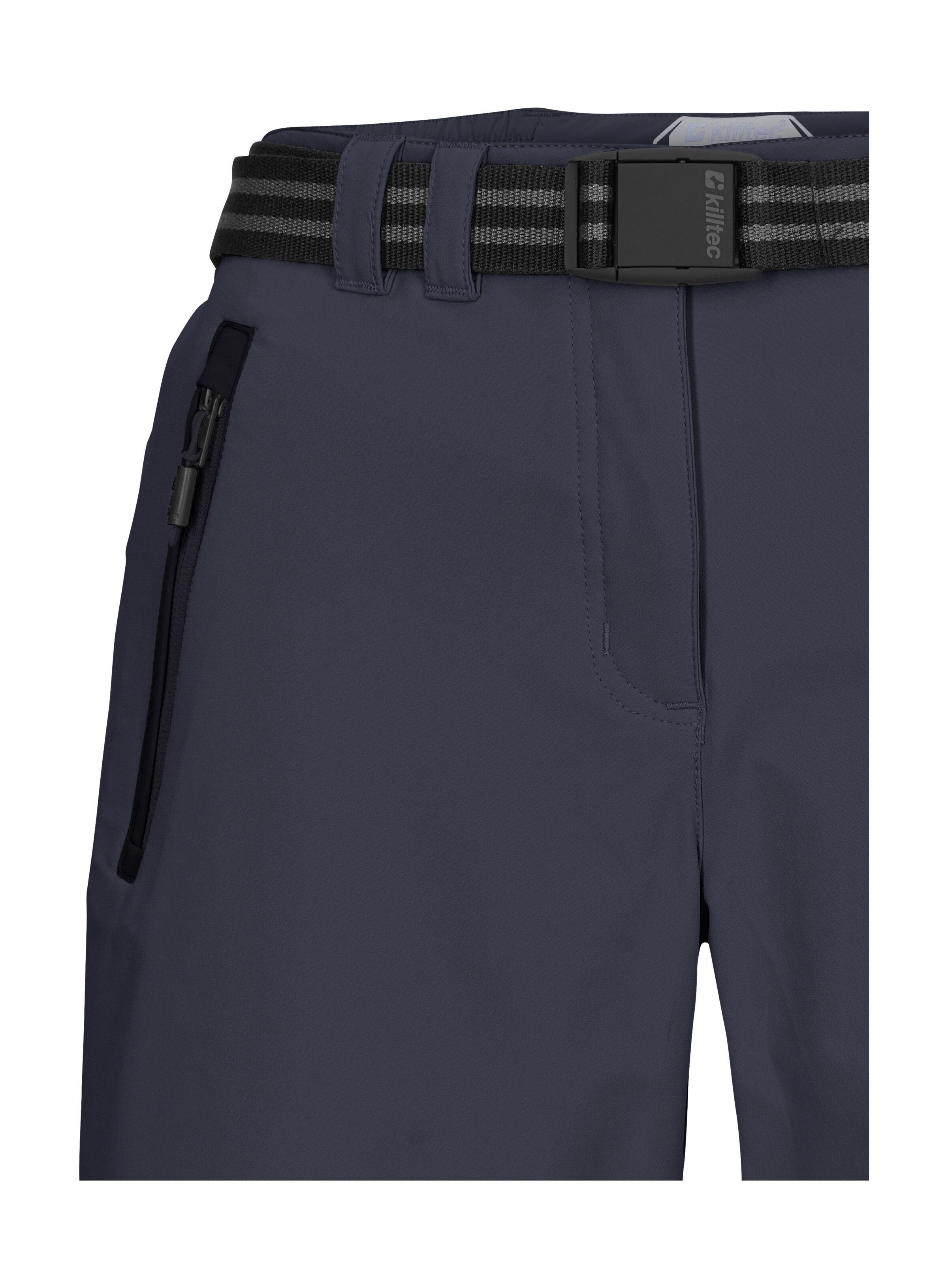 Killtec Bermudas KOS 19 WMN BRMDS wasserabweisend, schnelltrocknend, Stretch-Material, inkl. Gürtel