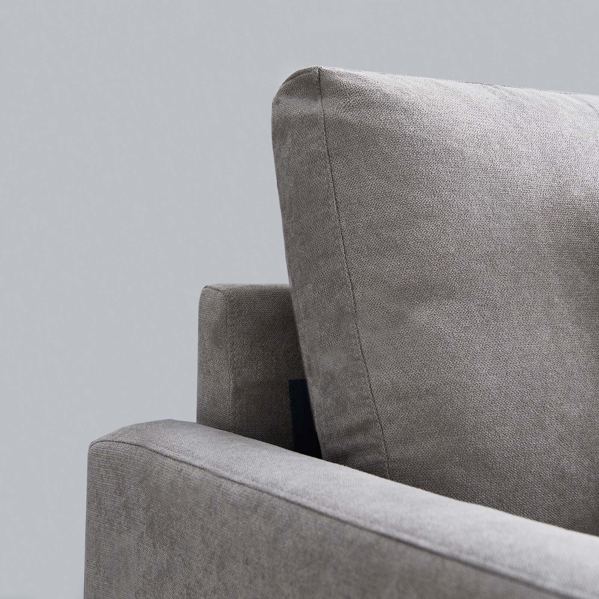 Merax 2-Sitzer, Sofa Klein, Loungesofa Stoff Bequeme Couch