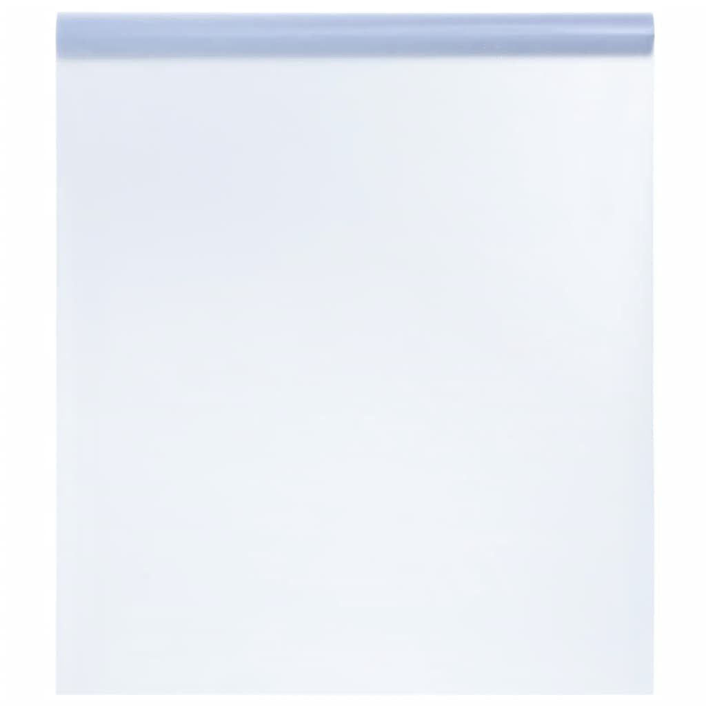 Fensterfolie Fensterfolie Statisch Matt Grau 45x2000 cm PVC