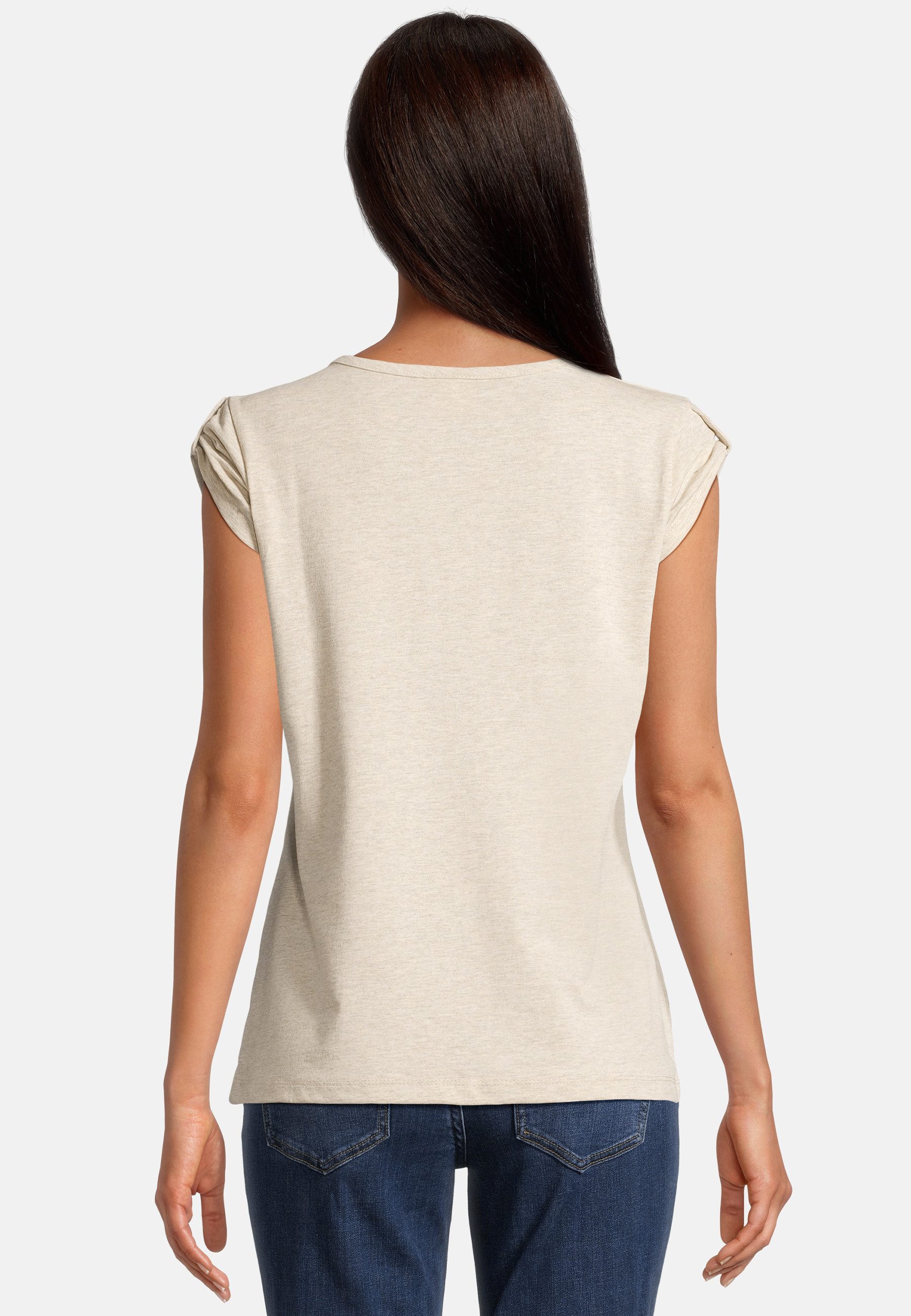 salzhaut T-Shirt BIIKE Damen Tailliert Endlich wieder Sommer! bequemes T-Shirt, Shirt, Top, Oberteil