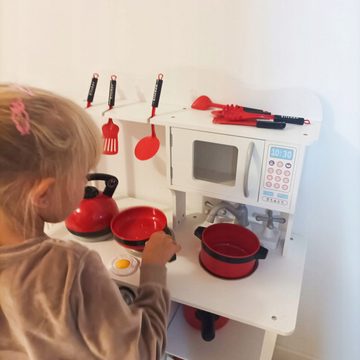 KRUZZEL Kinder-Küchenset Kinder Kochtopf-Set Küchen Set Spielzeug