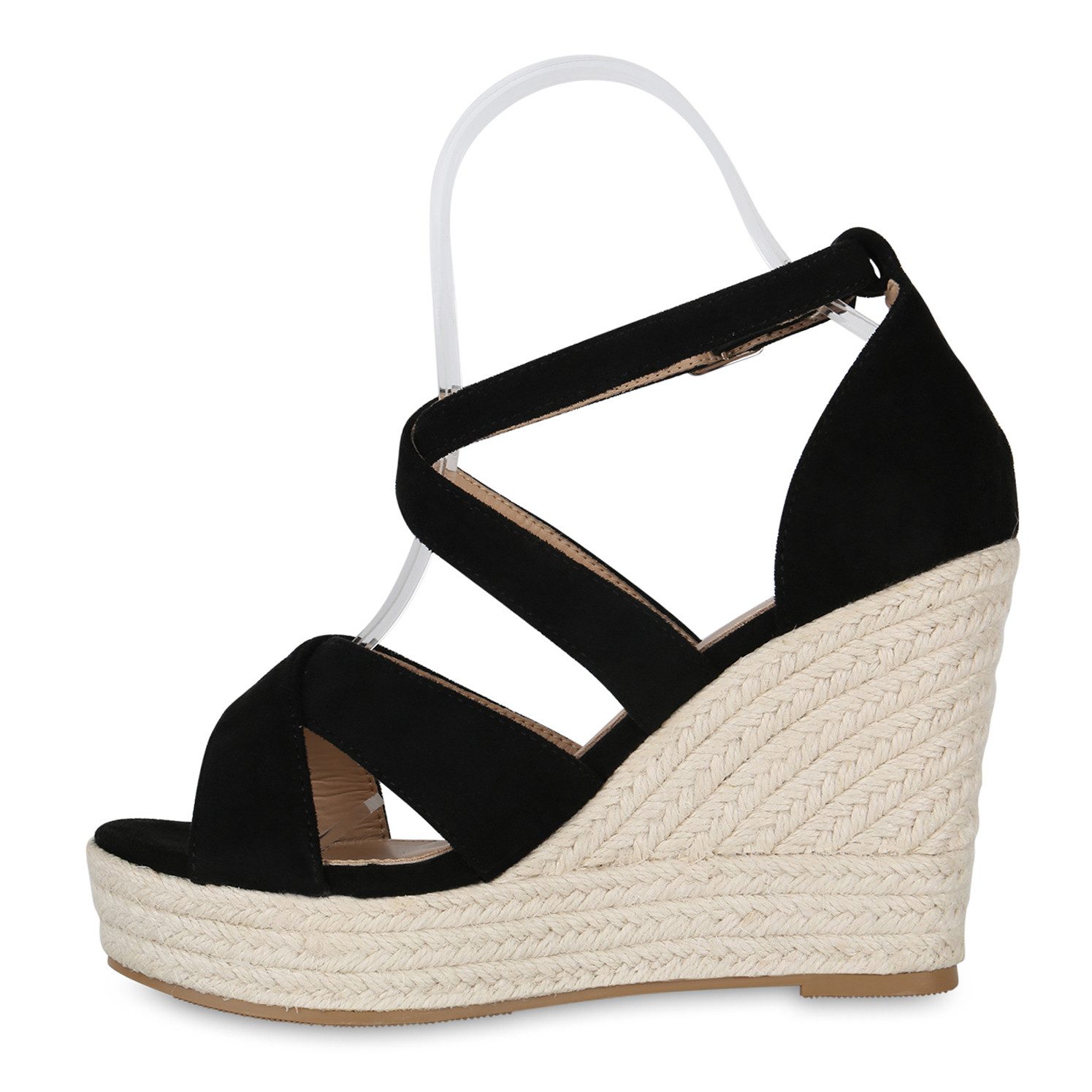 VAN HILL 840954 Plateausandaletten Schuhe günstig online kaufen