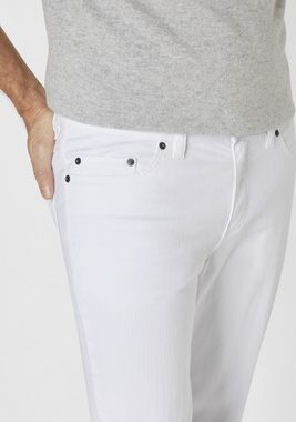 Paddock's Slim-fit-Jeans PIPE Weiße Jeans mit Motion & Comfort Elastizität