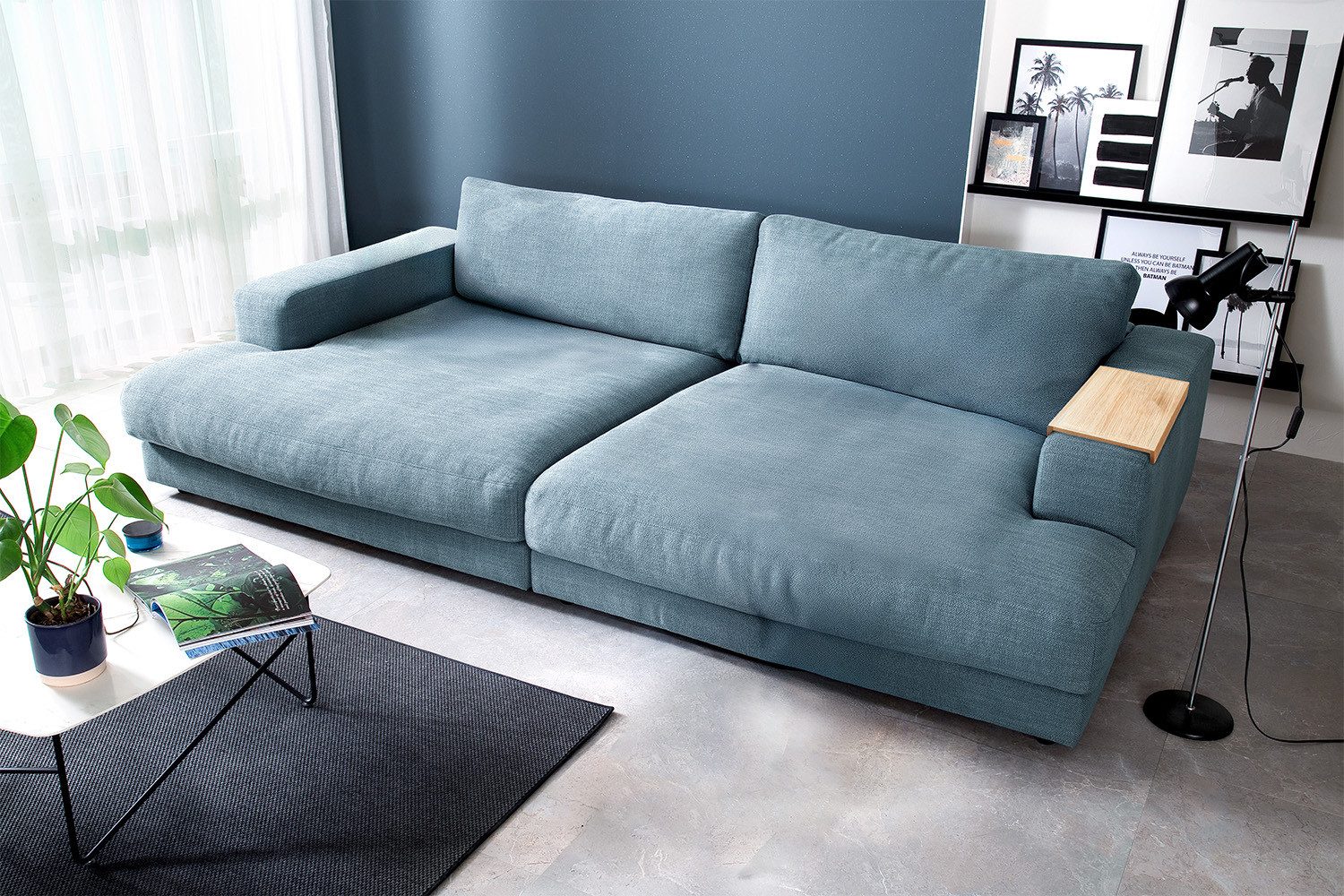 KAWOLA Big-Sofa MADELINE Riesen Stoffsofa - günstig online kaufen