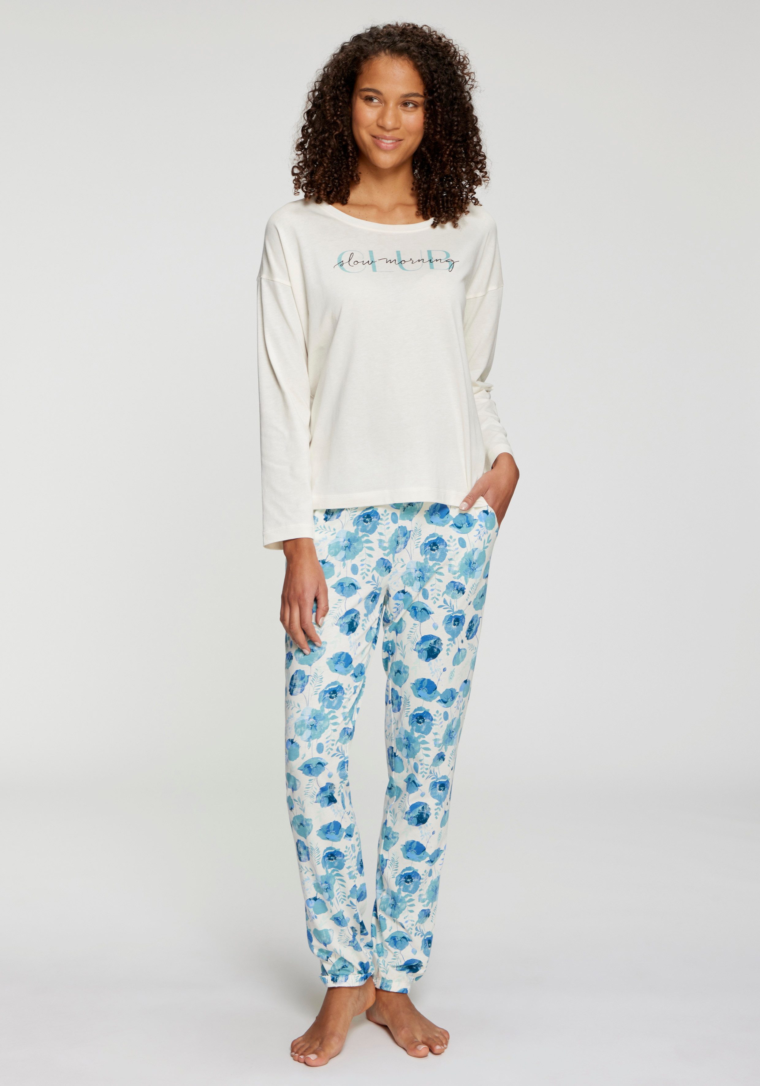 Vivance Dreams by Lascana Pyjamahose (1-tlg) mit Eingrifftaschen – Bild 3 von 5