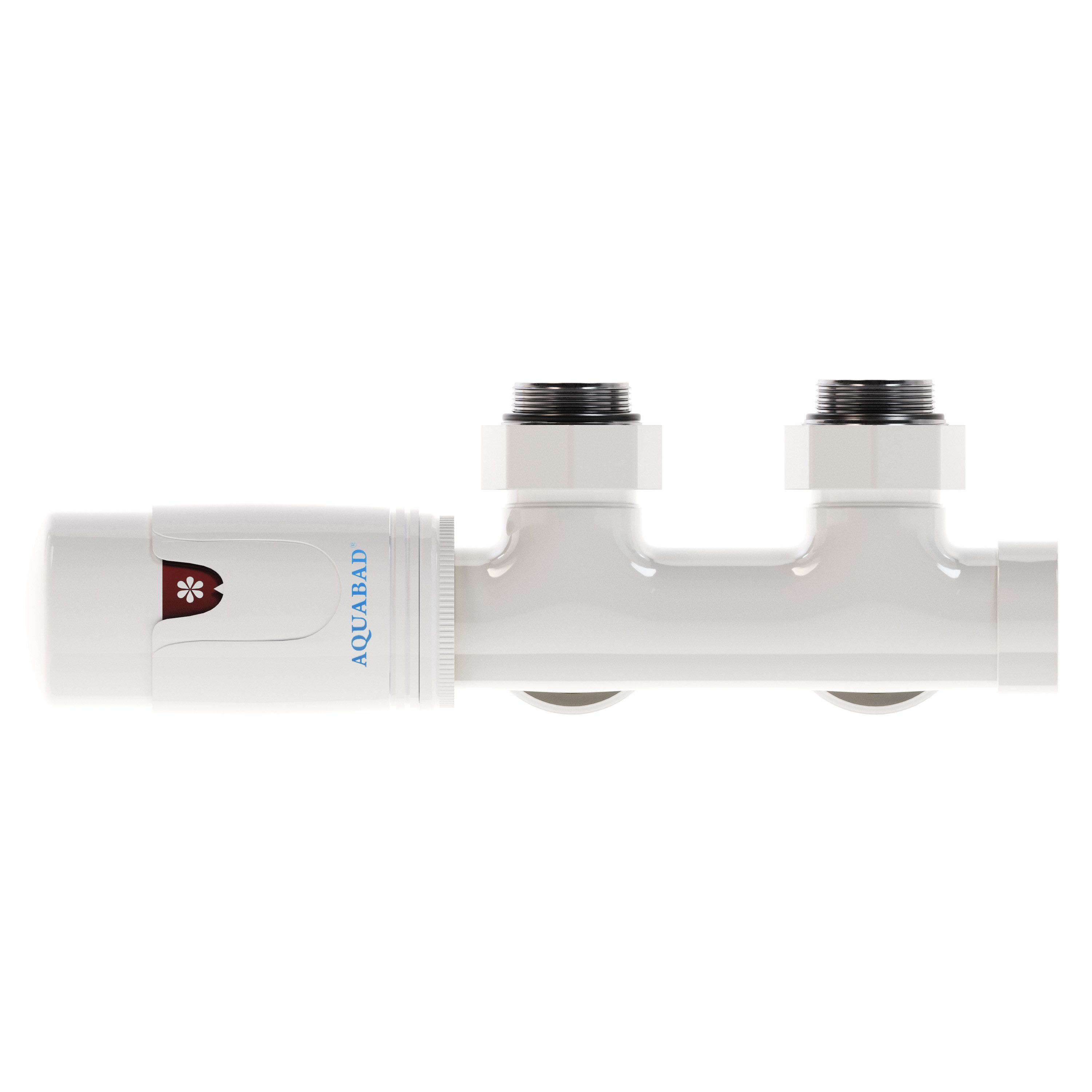 Aquabad® Heizkörperthermostat Multiblock Anschlussgarnitur 50mm Mittelansch günstig online kaufen