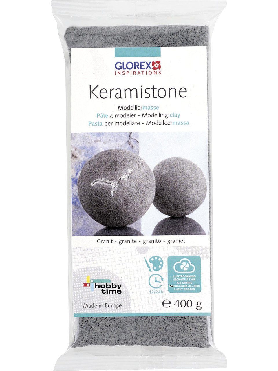 Glorex Bastelnaturmaterial Glorex Keramistone 400 g