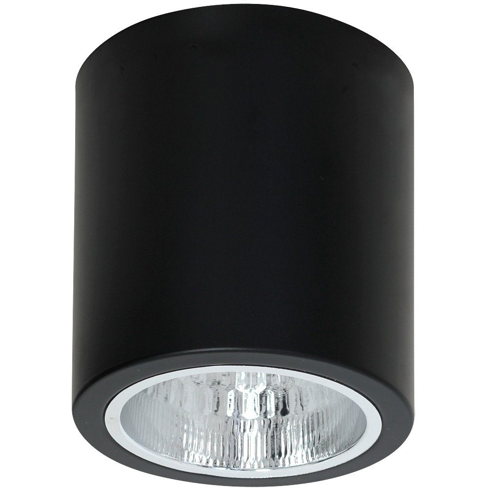 Schwarz Leuchtmittel, E27 Spot Metall Deckenleuchte Deckenlampe Licht-Erlebnisse ohne DOWNLIGHT,
