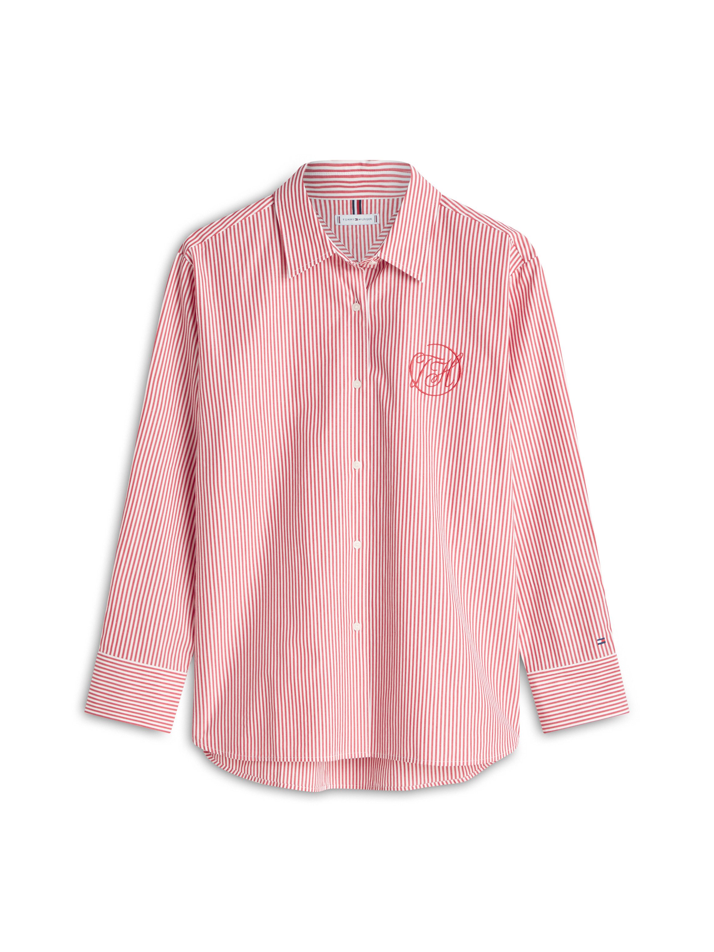 Primary Red/Ecru Stripe