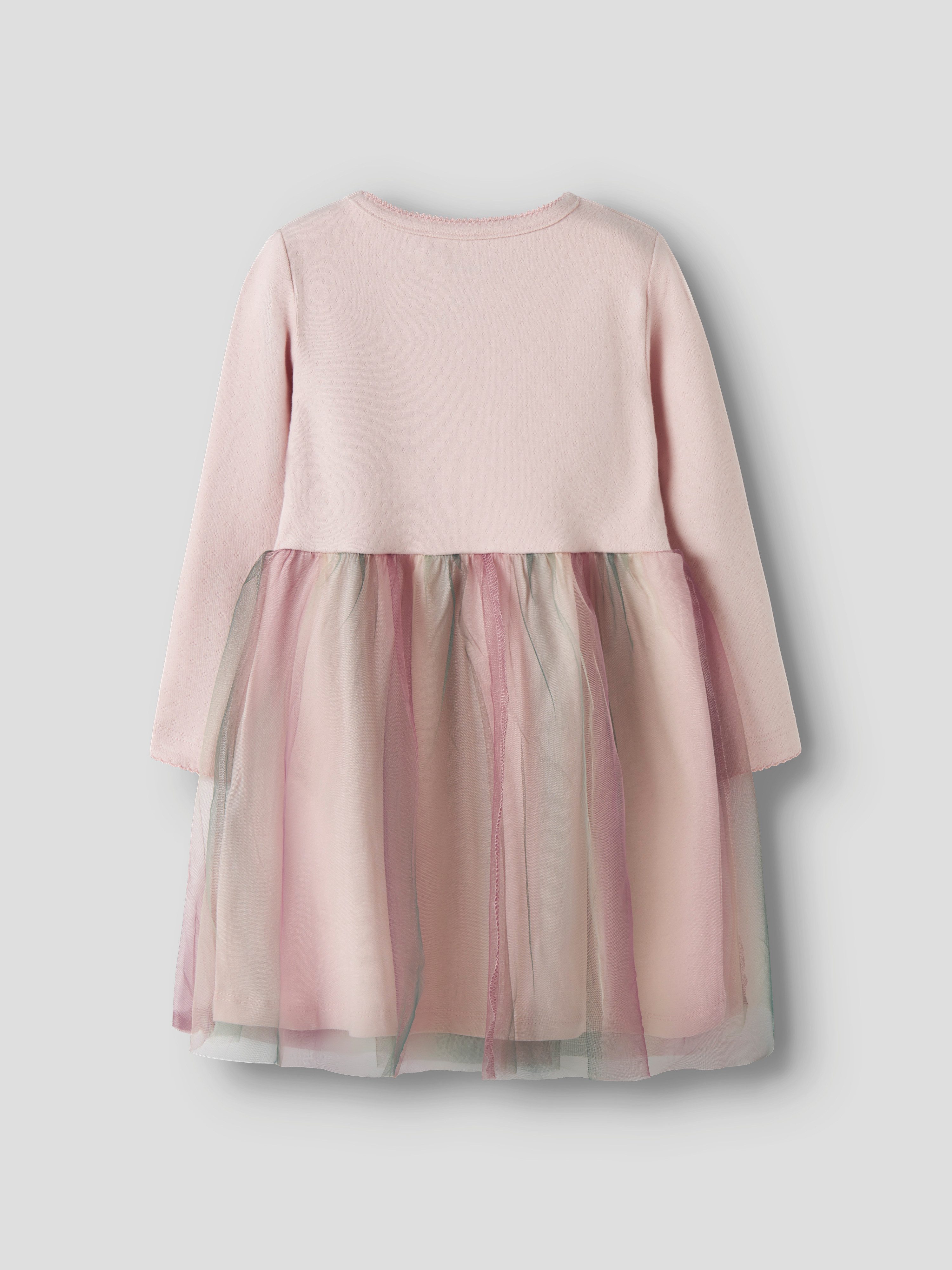 Name It Minikleid NMFLOUISA LS DRESS Baumwollmischung, regular fit