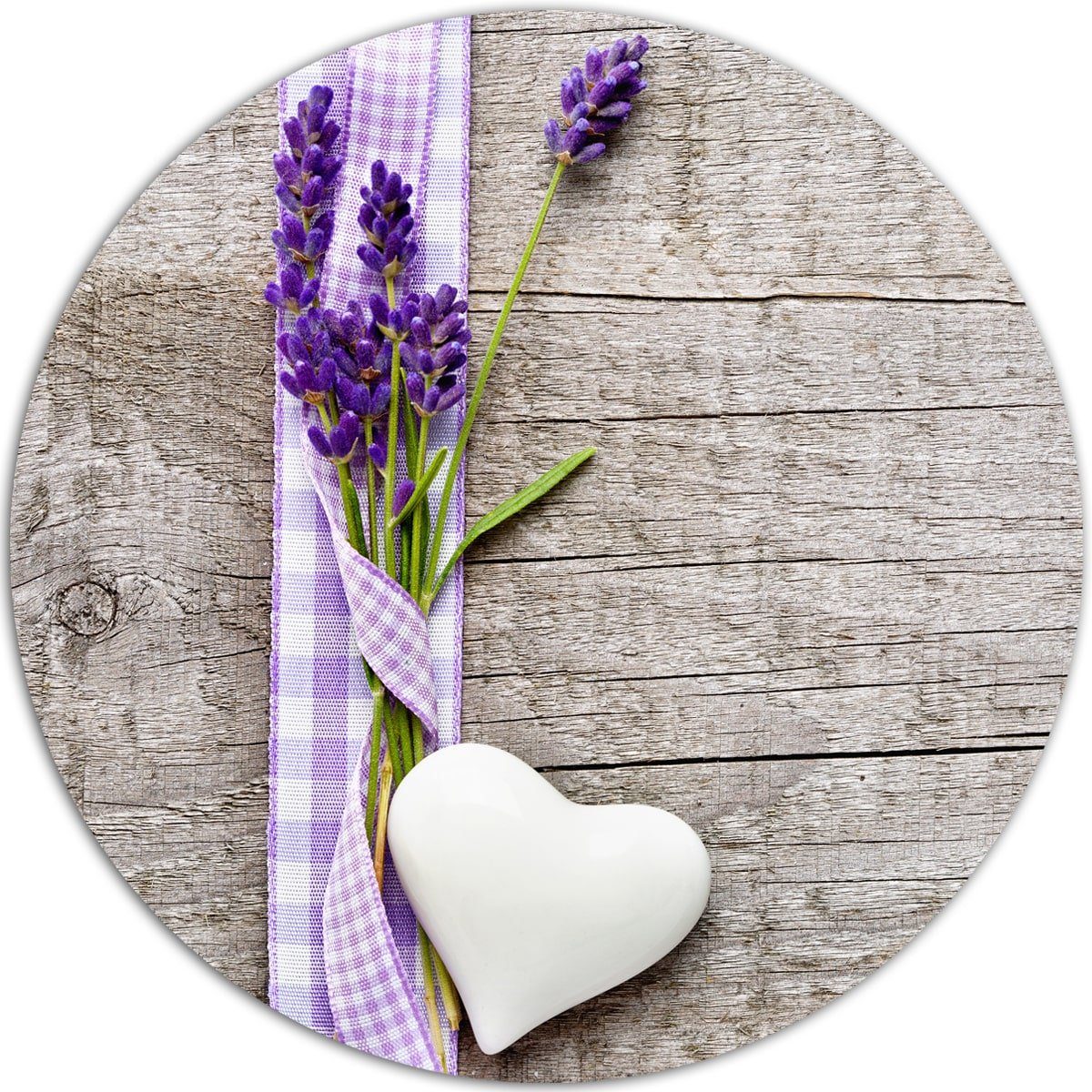 matches21 HOME & HOBBY Platzset Abwaschbares Tischset Lavendel Holz-Optik r günstig online kaufen