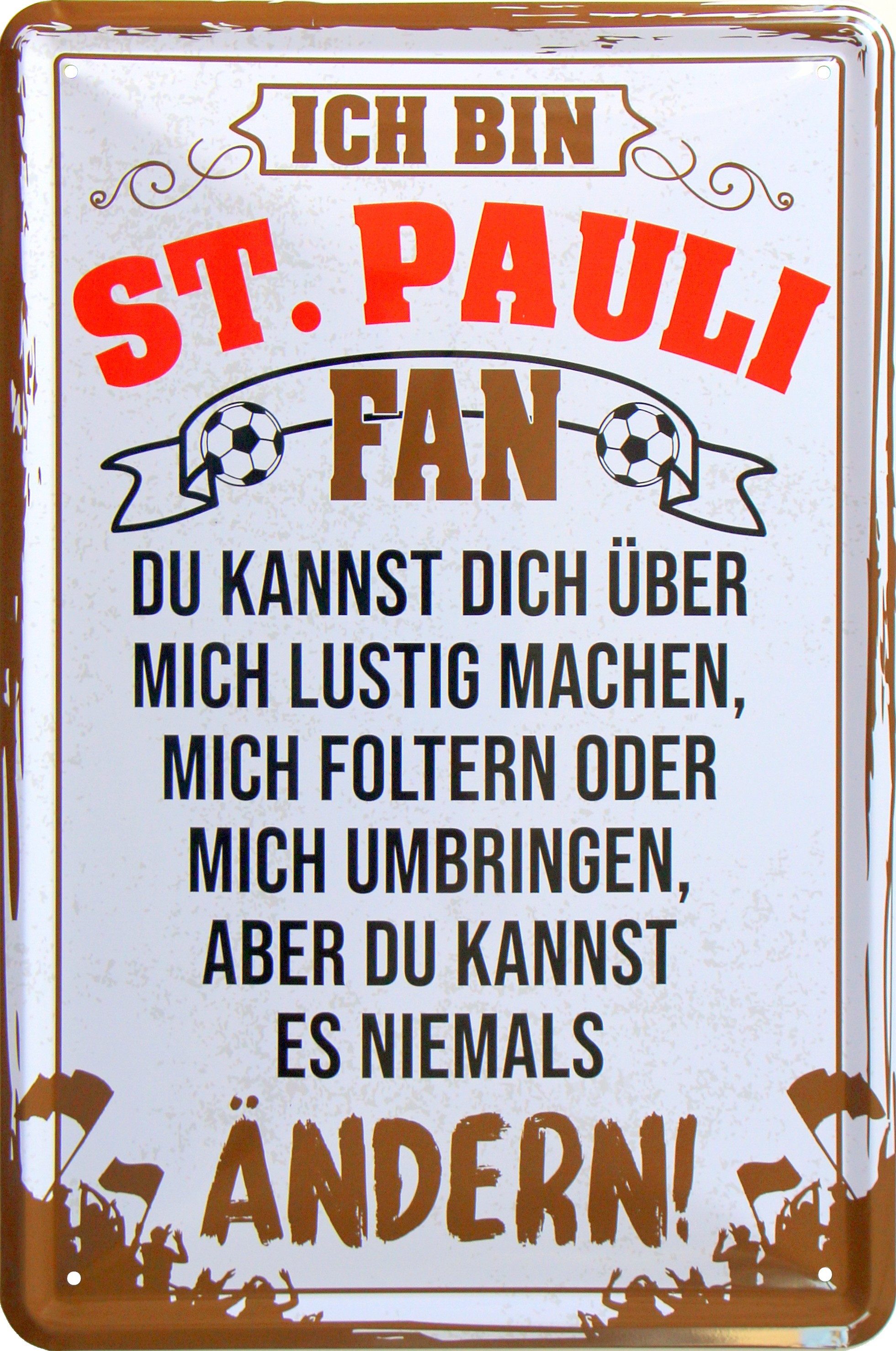 WOGEKA ART Metallbild Ich bin St. günstig online kaufen