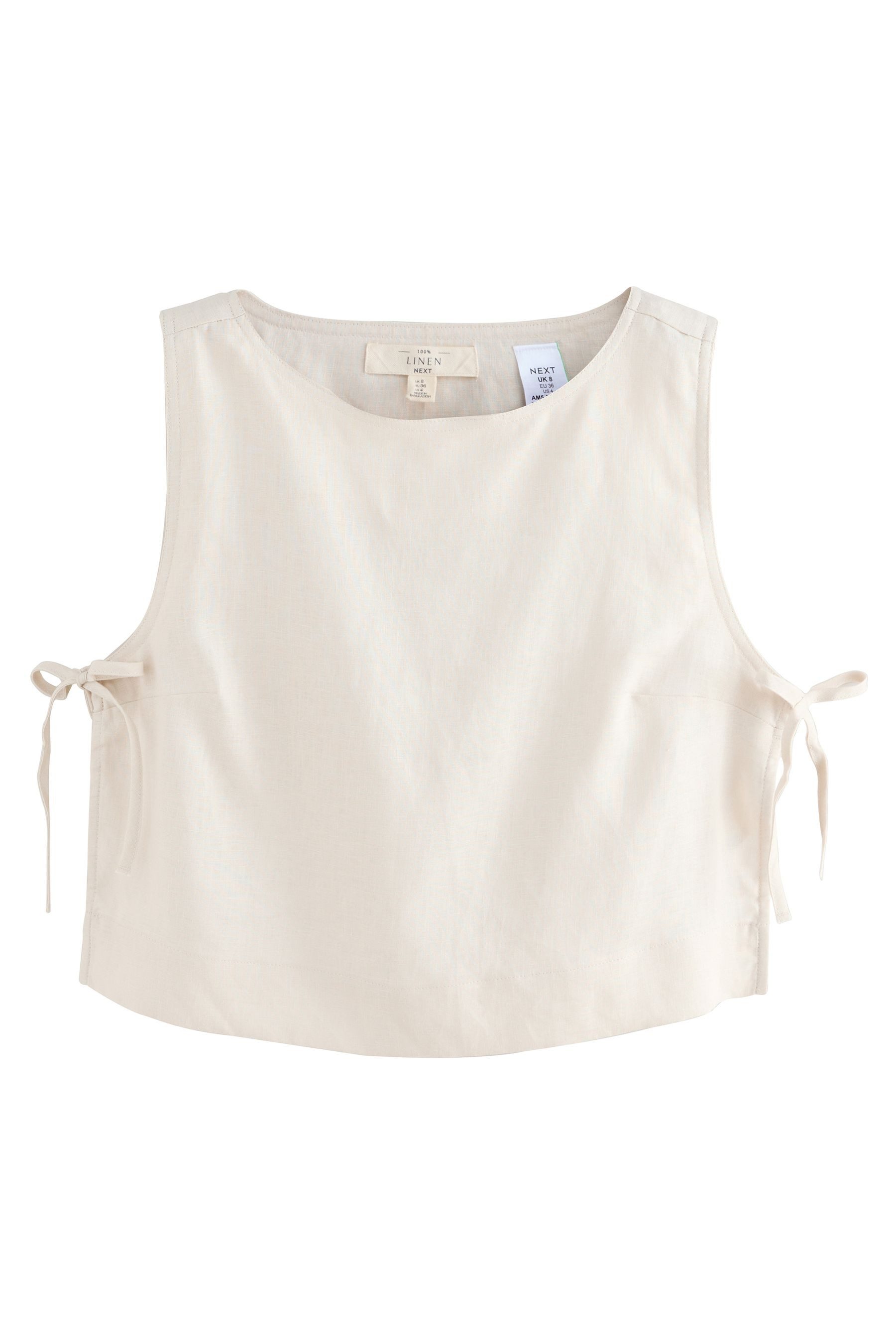 Next Crop-Top Top aus 100 % Leinen günstig online kaufen