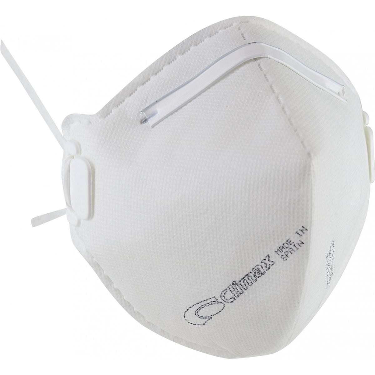 Triuso Arbeitsschutzbrille Climax Feinstaub-Faltmaske FFP2 (20 Stück), (1St)