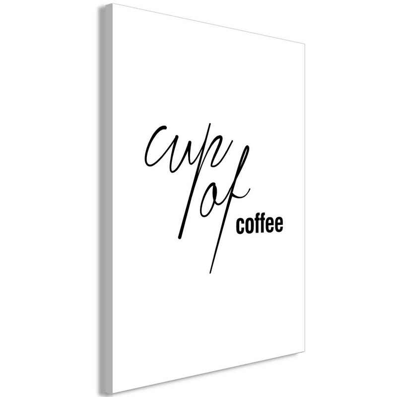 Artgeist Wandbild Cup of Coffee (1 Part) Vertical