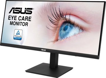 Asus VP349CGL LCD-Monitor (86 cm/34 ", 3440 x 1440 px, UWQHD, 1 ms Reaktionszeit, 100 Hz, IPS-LED)