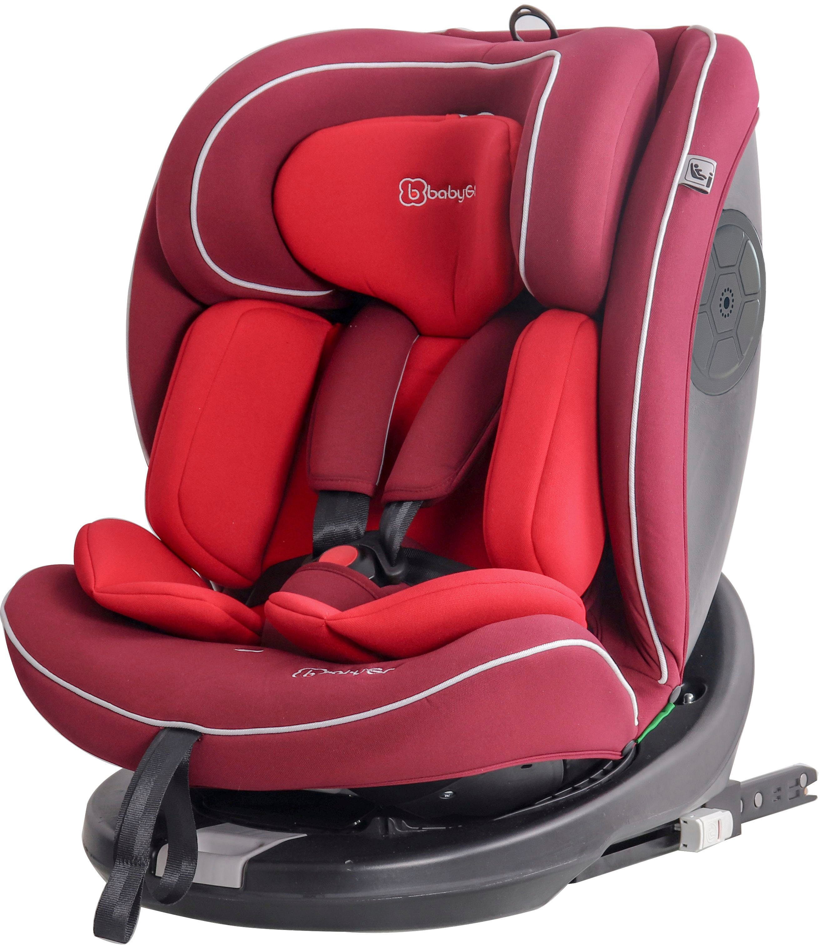 von Autokindersitz rot Nova2 für cm I 40-150 360 Körpergröße BabyGo Size,