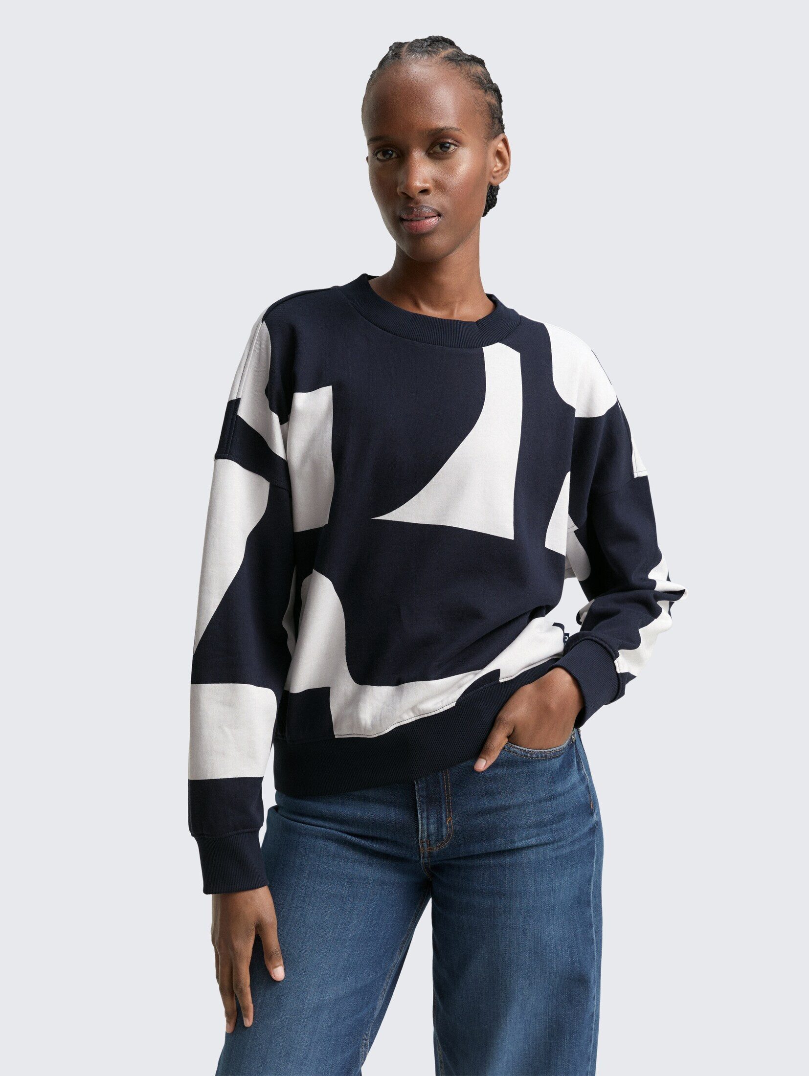 TOM TAILOR Denim Sweatshirt Loose Fit günstig online kaufen
