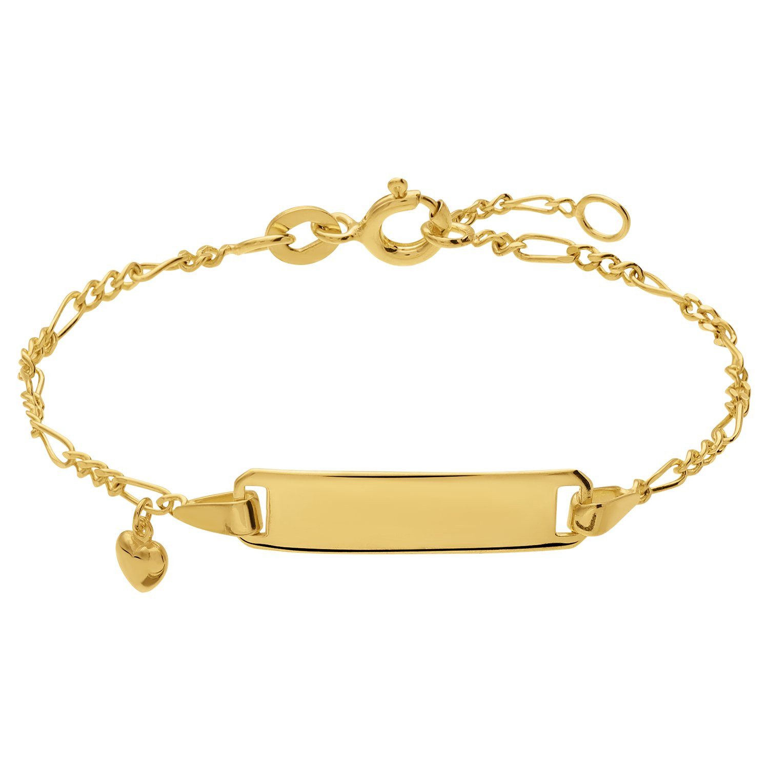 LUCARDI Armband mit Gravur Armband - 925 Silber - Gold - Kinder