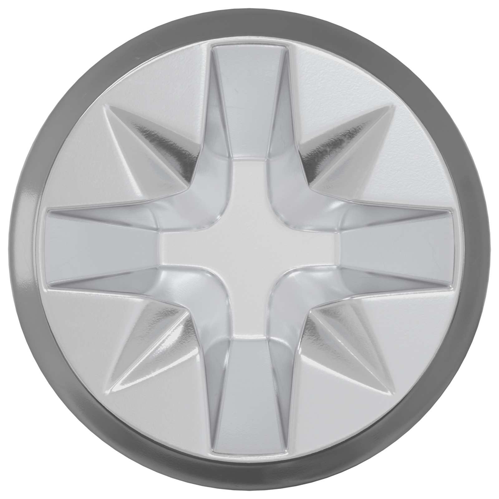 vidaXL Muttern Schwenkverschluss-Schraube 12 Stk. Silber und Schwarz Metall, (12-St) – Bild 3 von 5