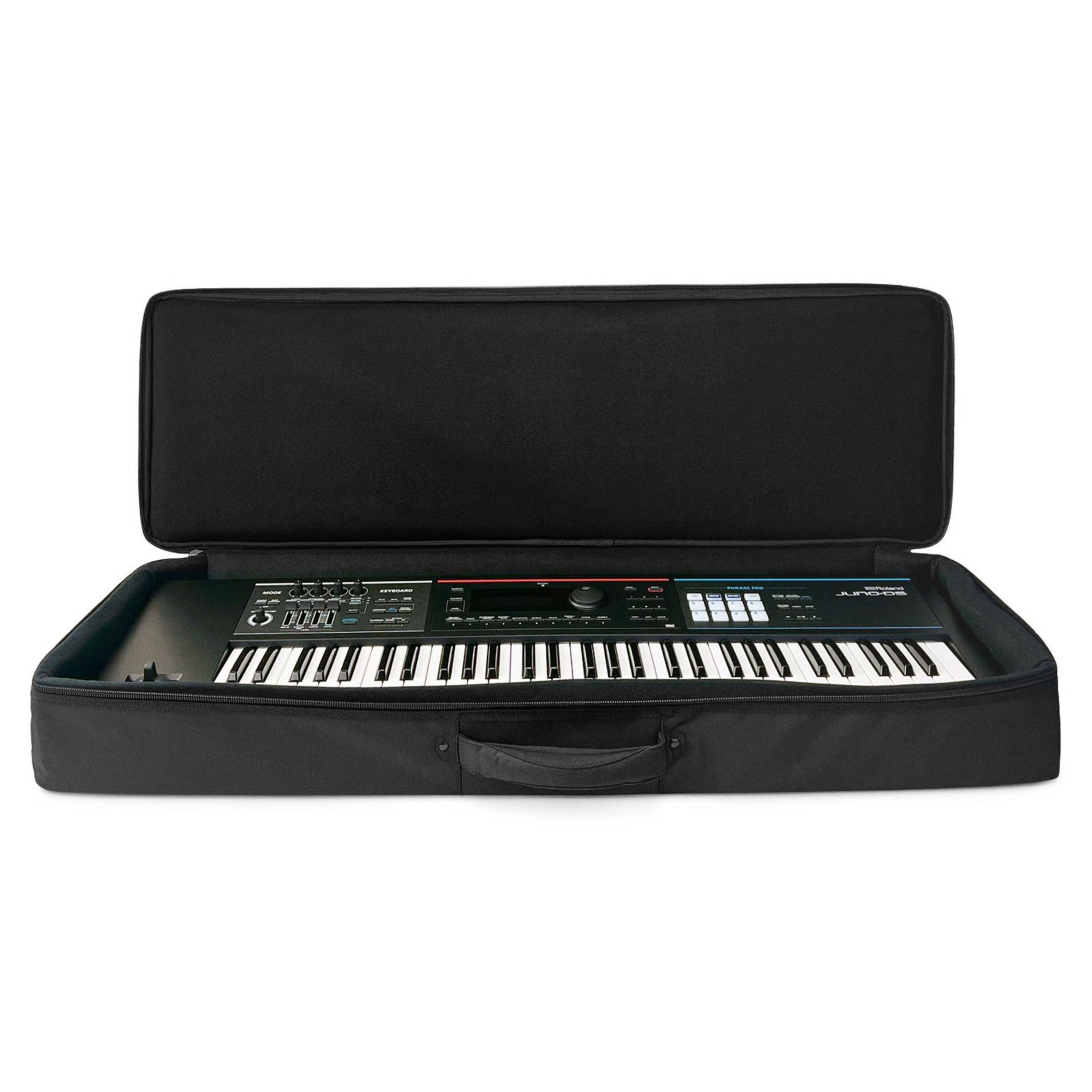Analog Cases Piano-Transporttasche (Gigbags für Tasteninstrumente, Keyboardtasche Premium), SUSTAIN Case Roland Juno-DS61 / Yamaha MX61 - Keyboardtasche