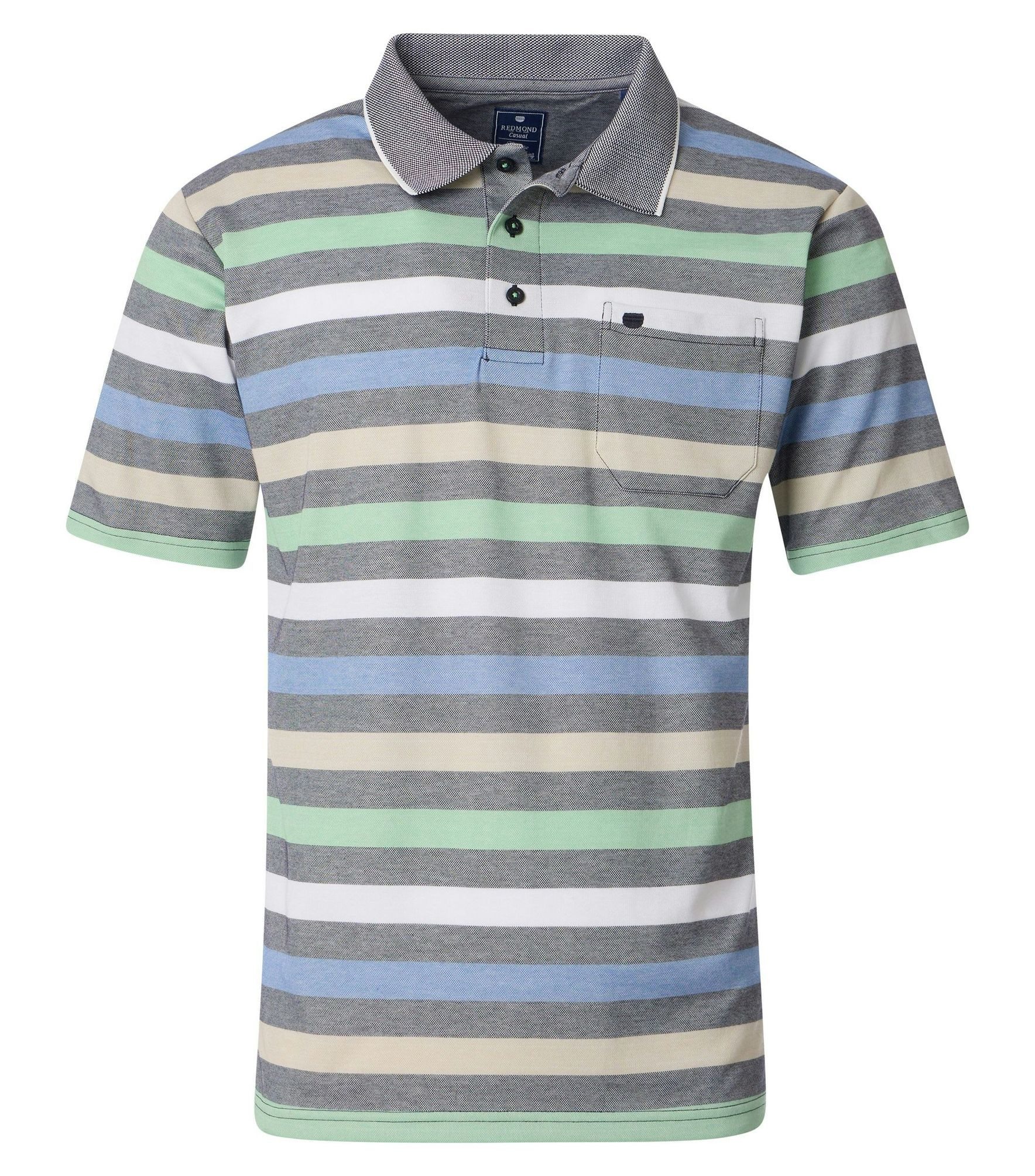 Poloshirt gestreift basic