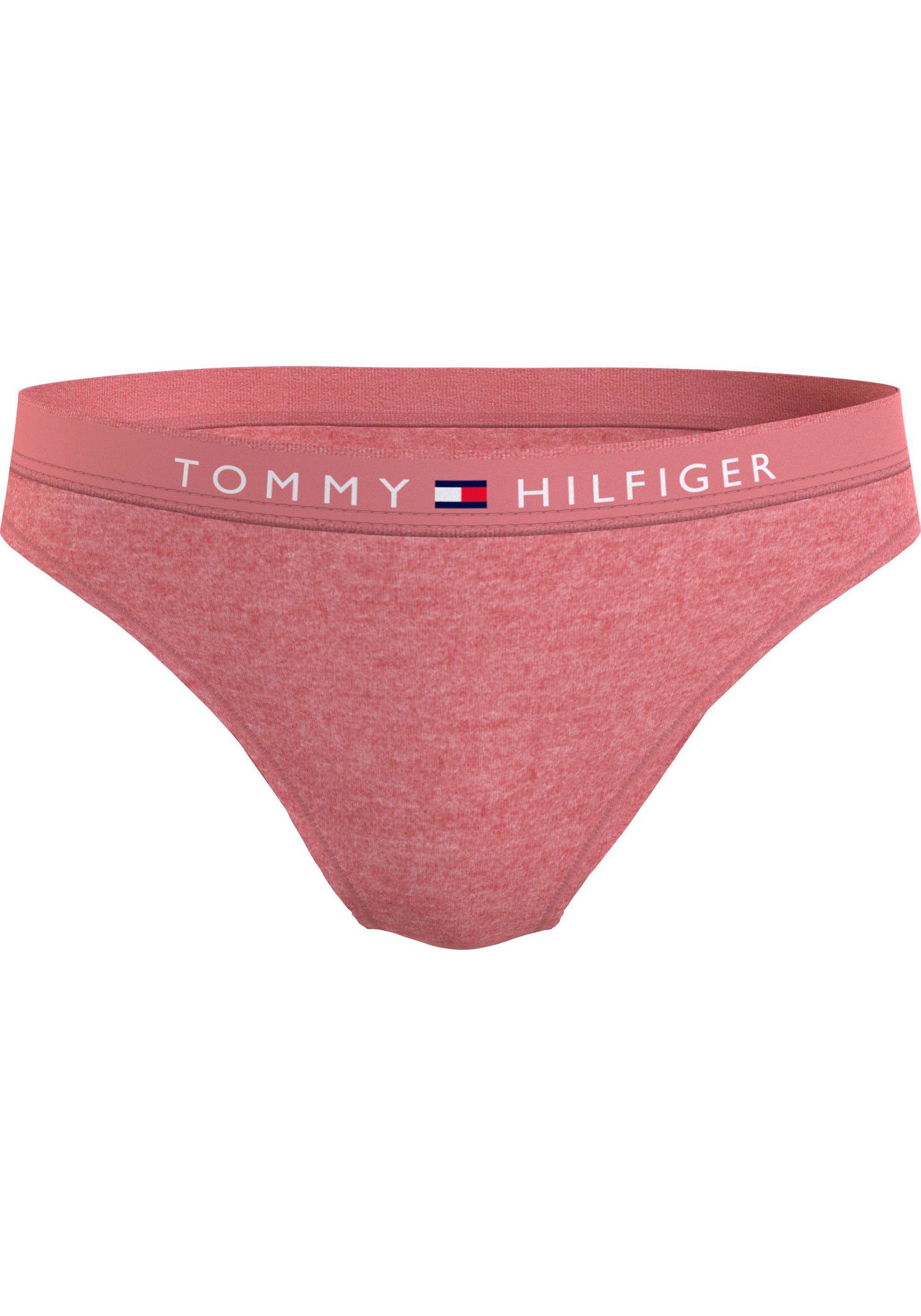 Tommy Hilfiger Underwear Bikinislip BIKINI (EXT SIZES) mit Tommy Hilfiger Logobund Flora_Pink_Heather