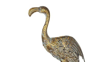 BIRENDY Dekofigur Birendy Riesige schöne Metall Figur Flamingo 95cm WG180228 Gartenfigur Dekofigur