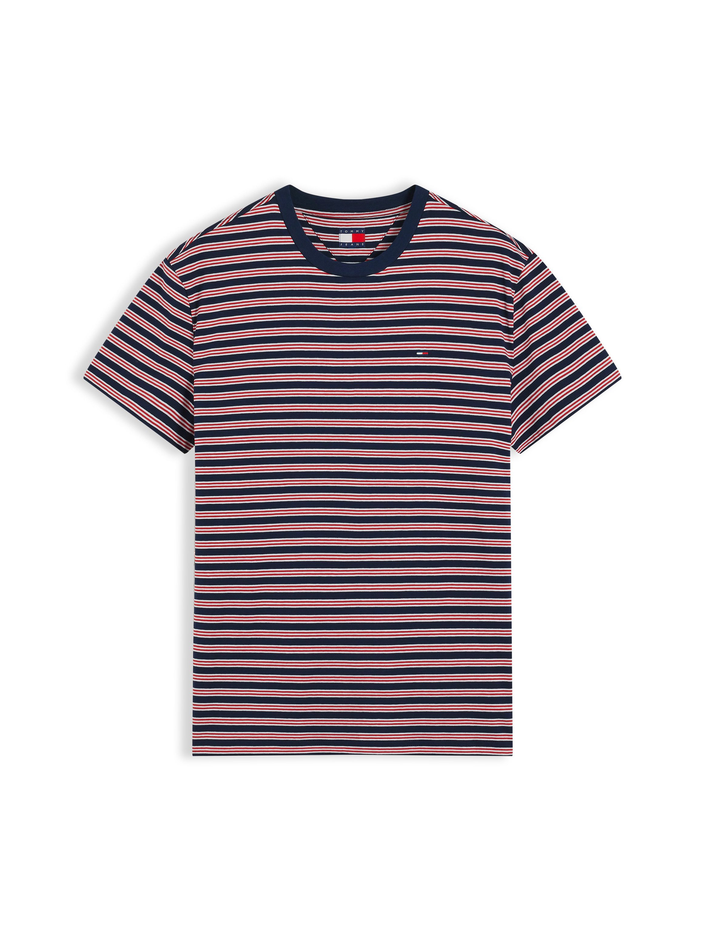 Tommy Jeans T-Shirt REGULAR STRIPE TEE Regular fit mit Streifenmuster – Bild 5 von 5