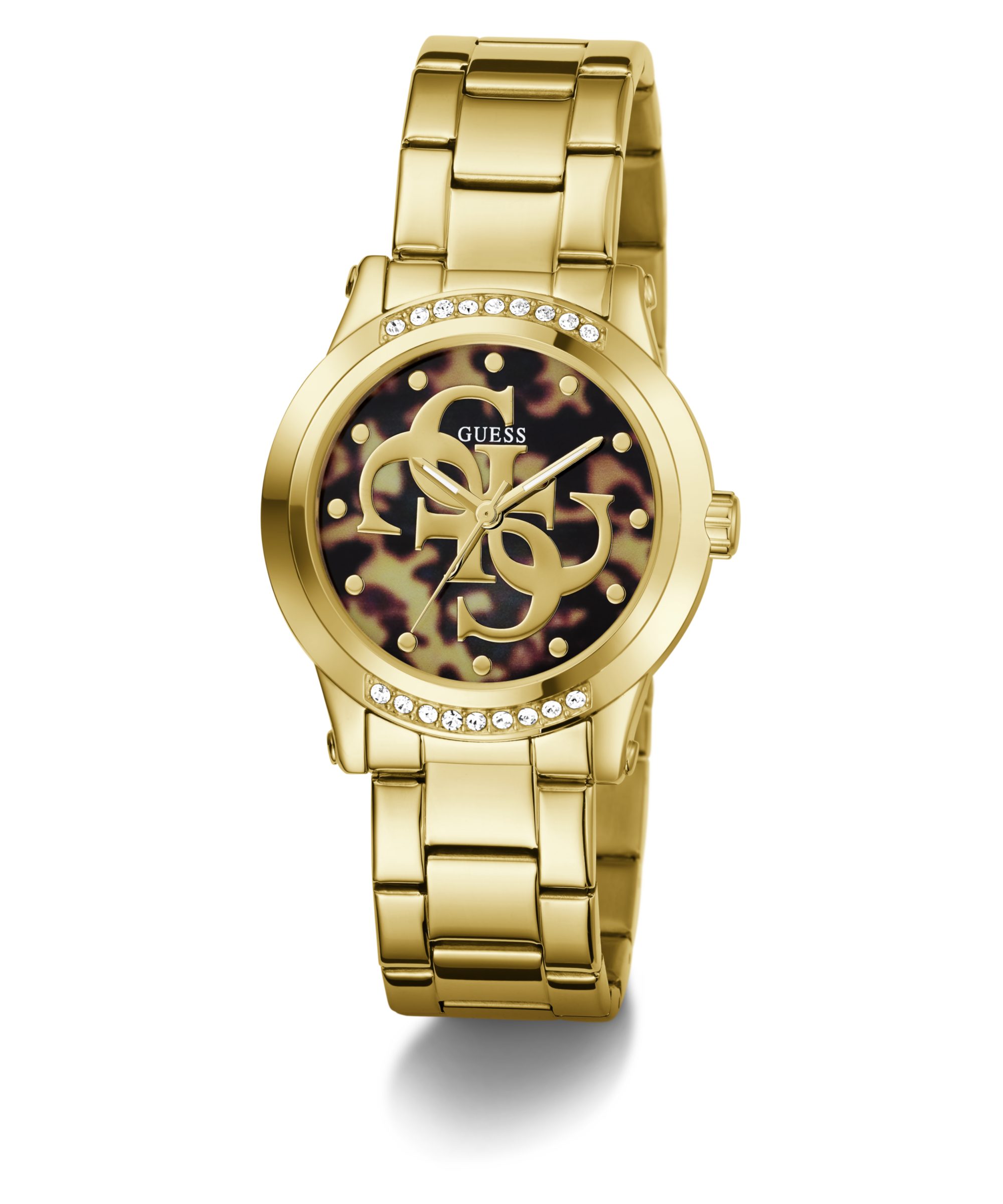 Guess Quarzuhr ANNETTE GW1105L2, Armbanduhr, Damenuhr, Edelstahlarmband, analog