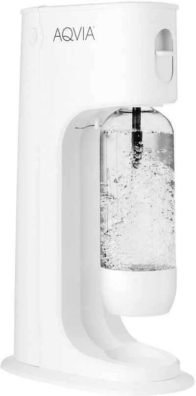 AQVIA Wassersprudler Balance, (Set), inkl. 1 Kunststoff-Flasche, 1000 ml