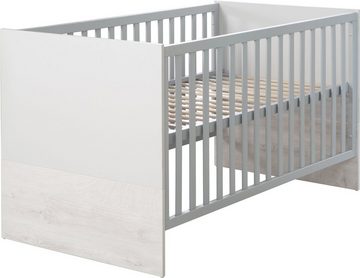 roba® Babymöbel-Set Maren 2, (Spar-Set, 2-St., Kinderbett, Wickelkommode), mit Kinderbett und Wickelkommode