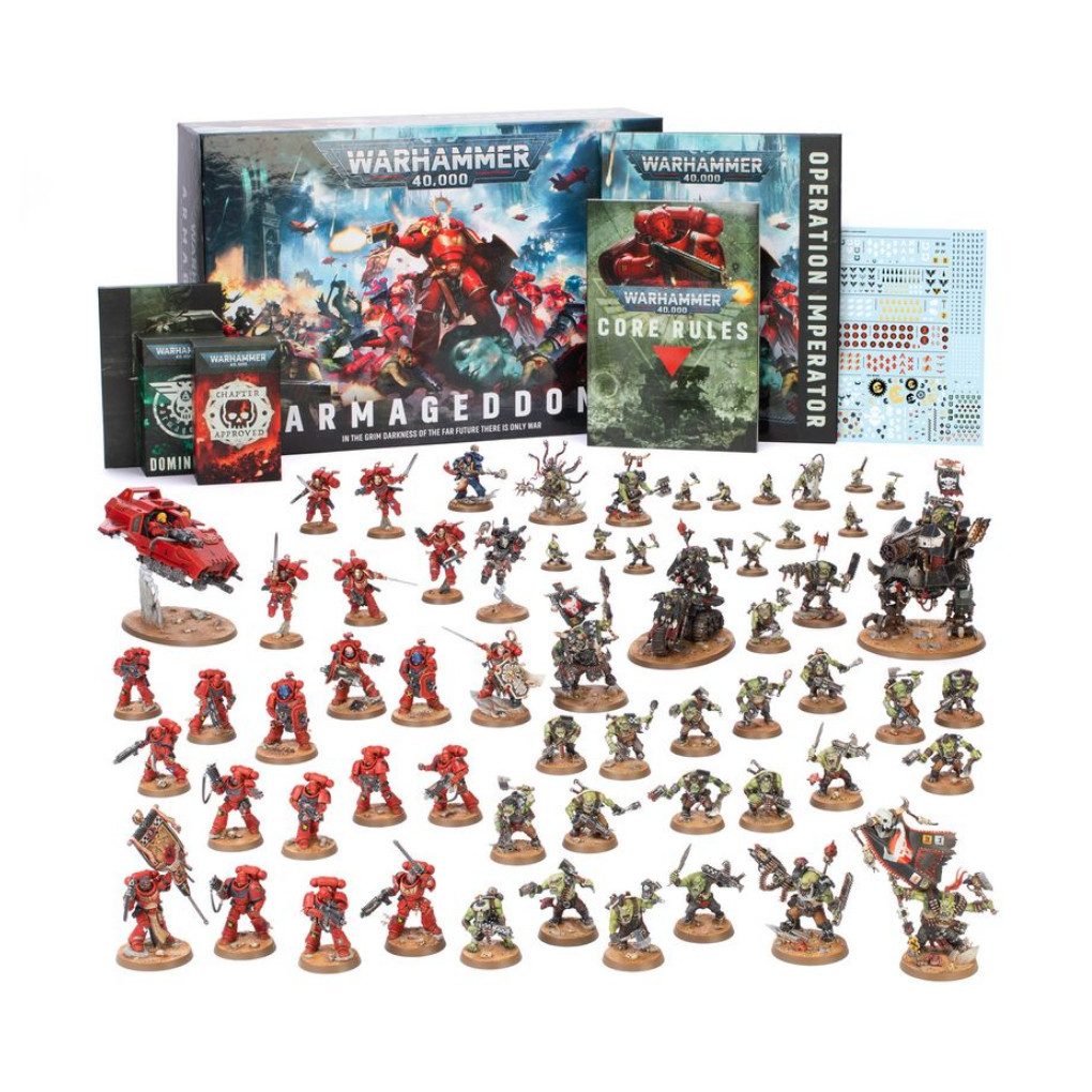 Games Workshop Spielfigur Warhammer 40.000 Armageddon Box Englisch