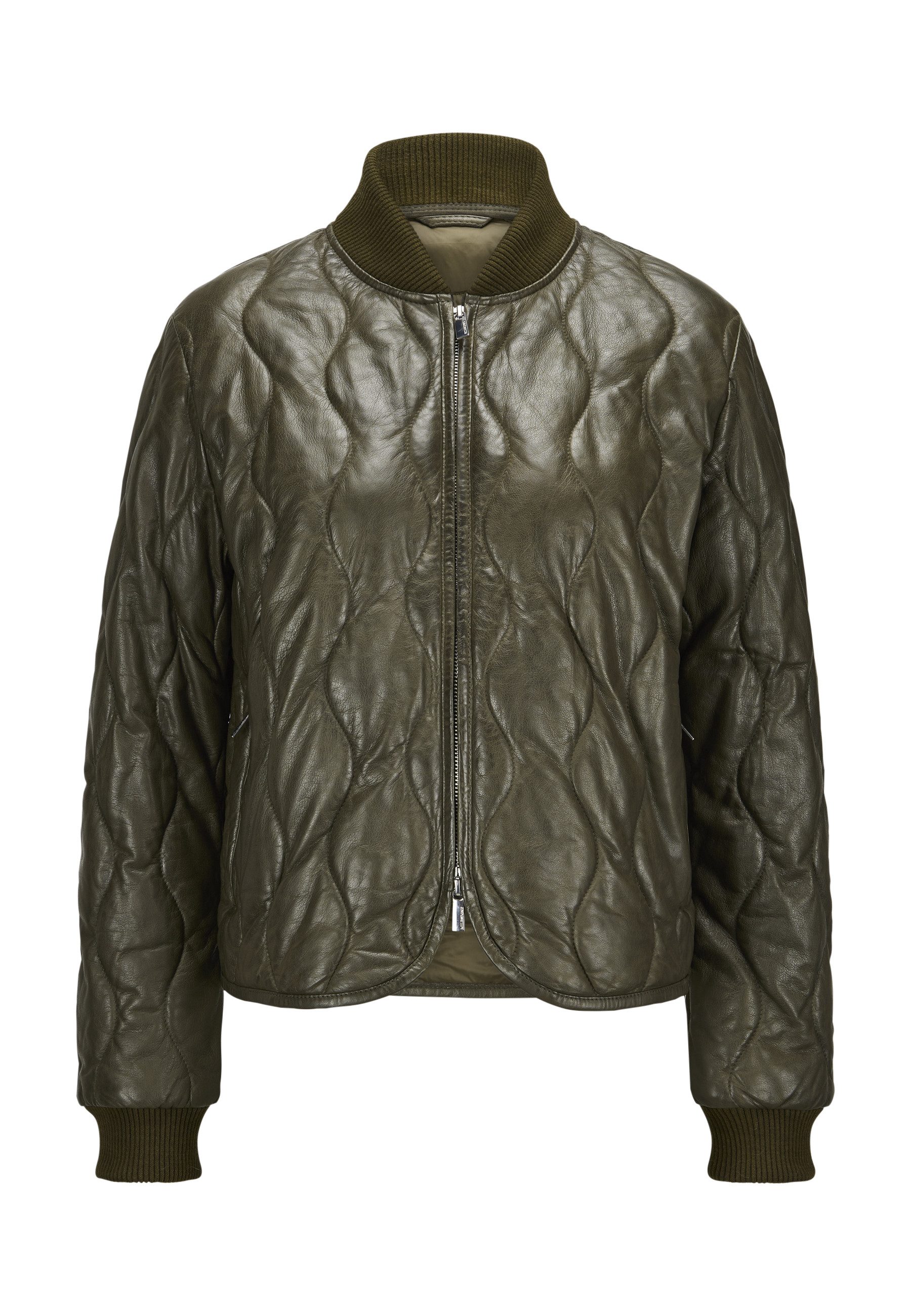 Milestone Lederjacke MSMady Damen Bikerjacke Jacke günstig online kaufen