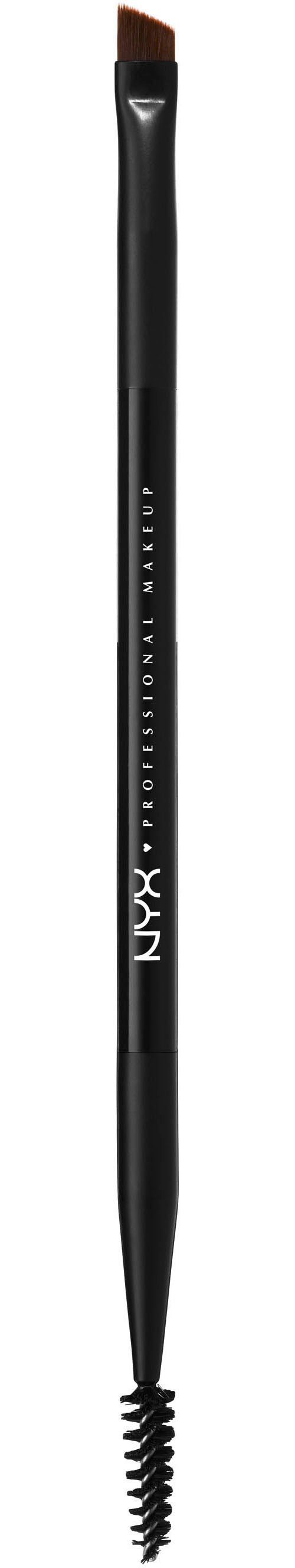 NYX PROFESSIONAL MAKEUP Augenbrauen-Stift PRO DUAL BROW BRUSH, mit feinen Härchen